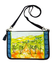 Cross Body Clutch Bag - "Among the Vines"