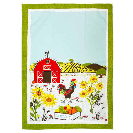 "Gratitude Farm" Kitchen Towel