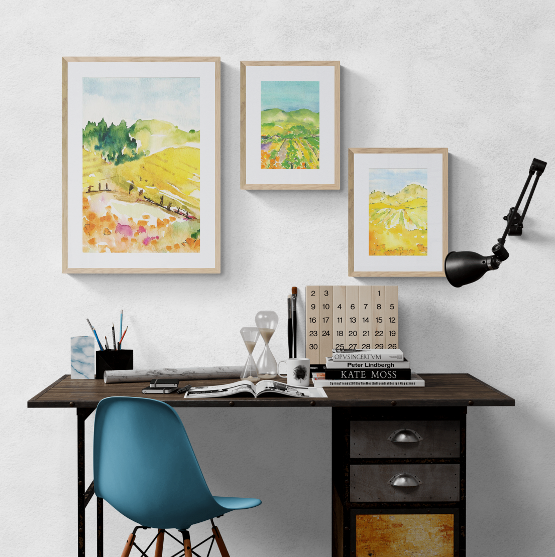 "Misty Morning" Giclée Print (Portrait)