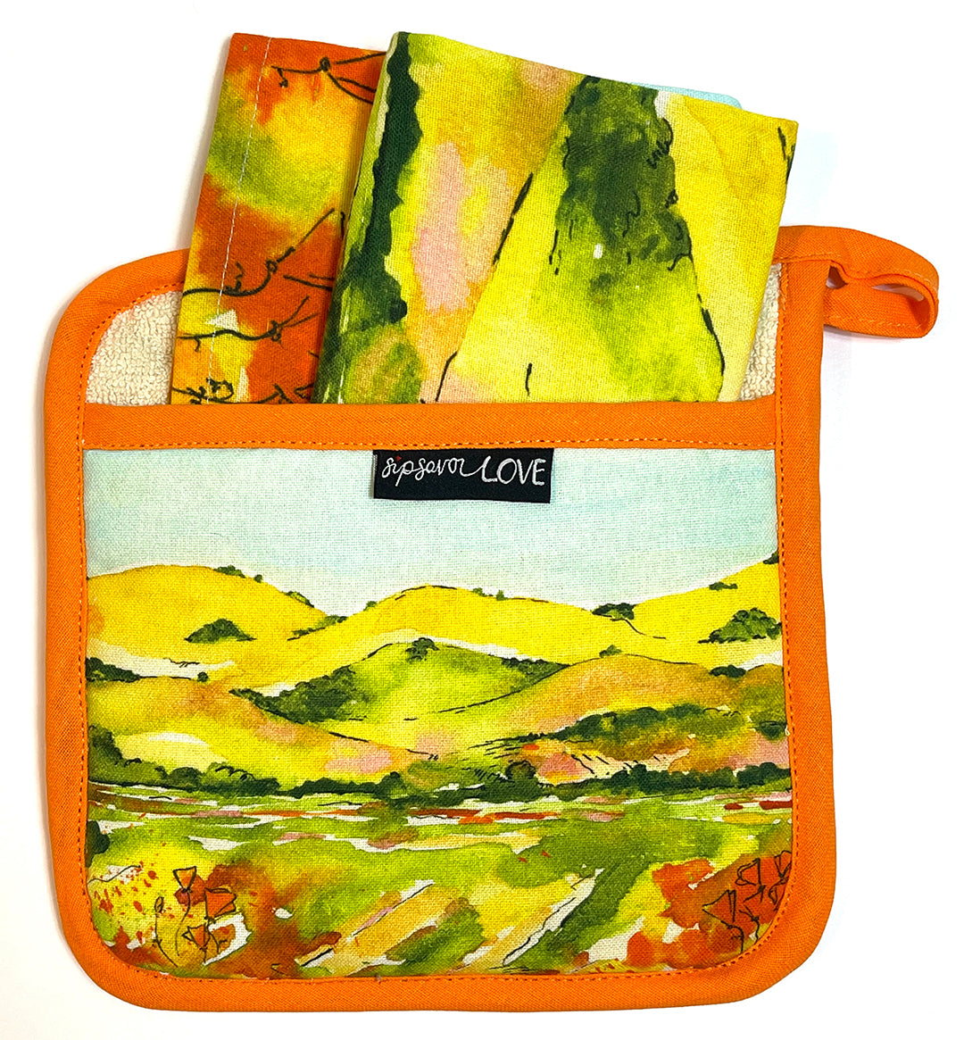 "California Hills" Kitchen Towel