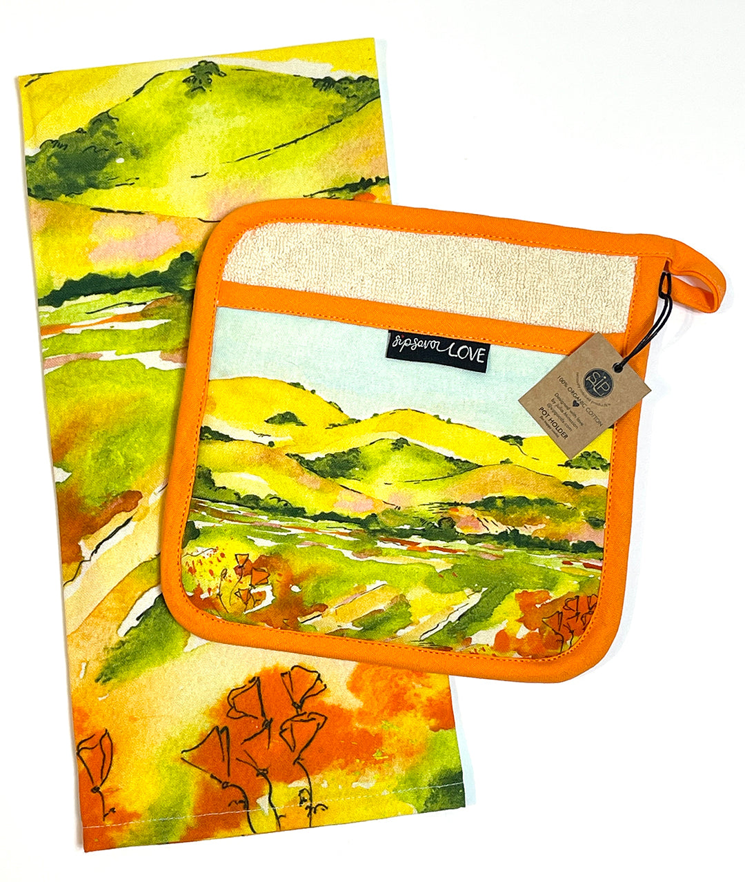 "California Hills" Kitchen Towel