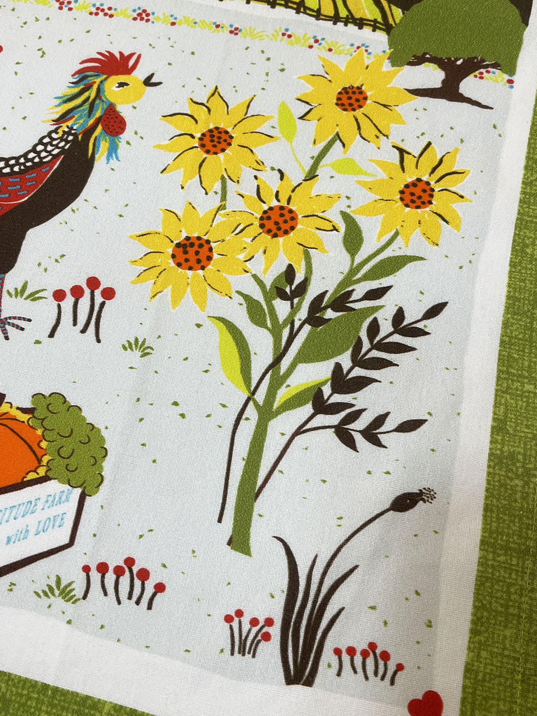 "Gratitude Farm" Kitchen Towel