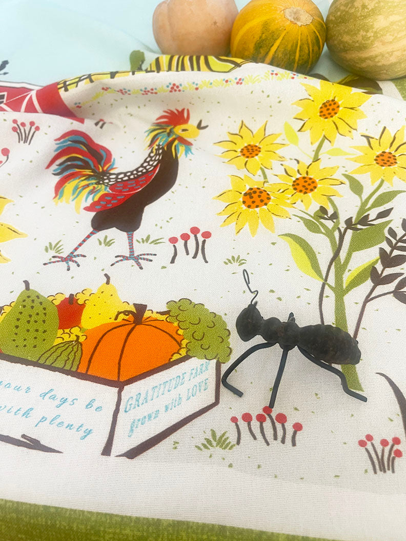 "Gratitude Farm" Kitchen Towel