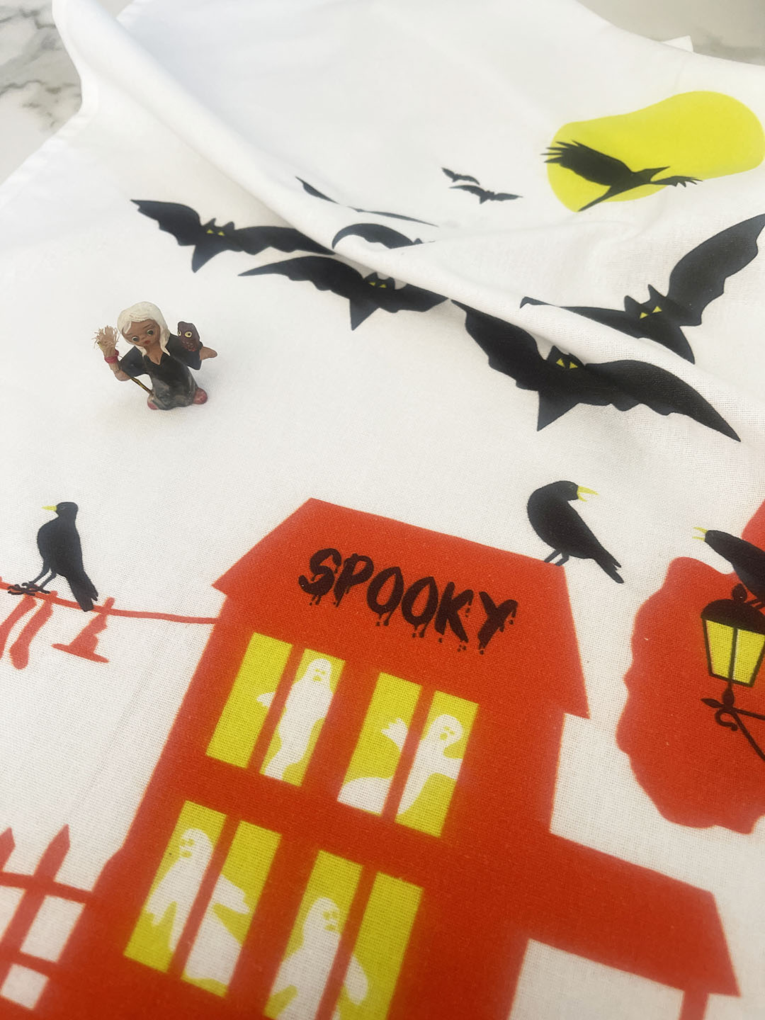 "Happy Halloween" Kitchen Towel