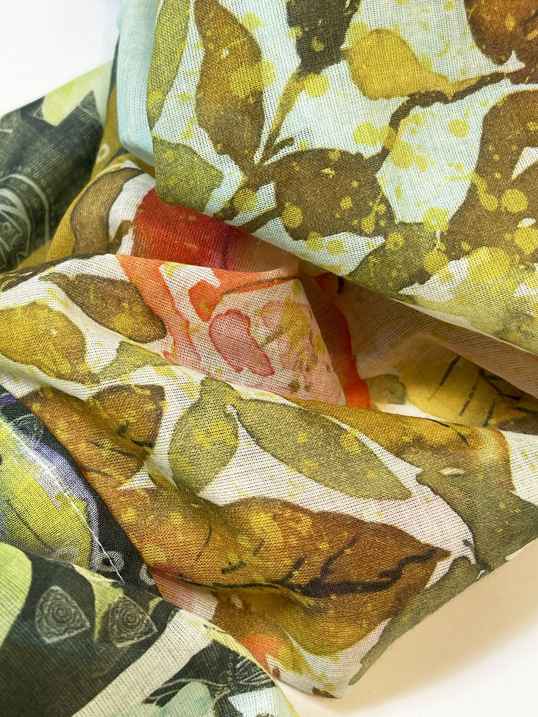 "Oratory" Organic Cotton Scarf
