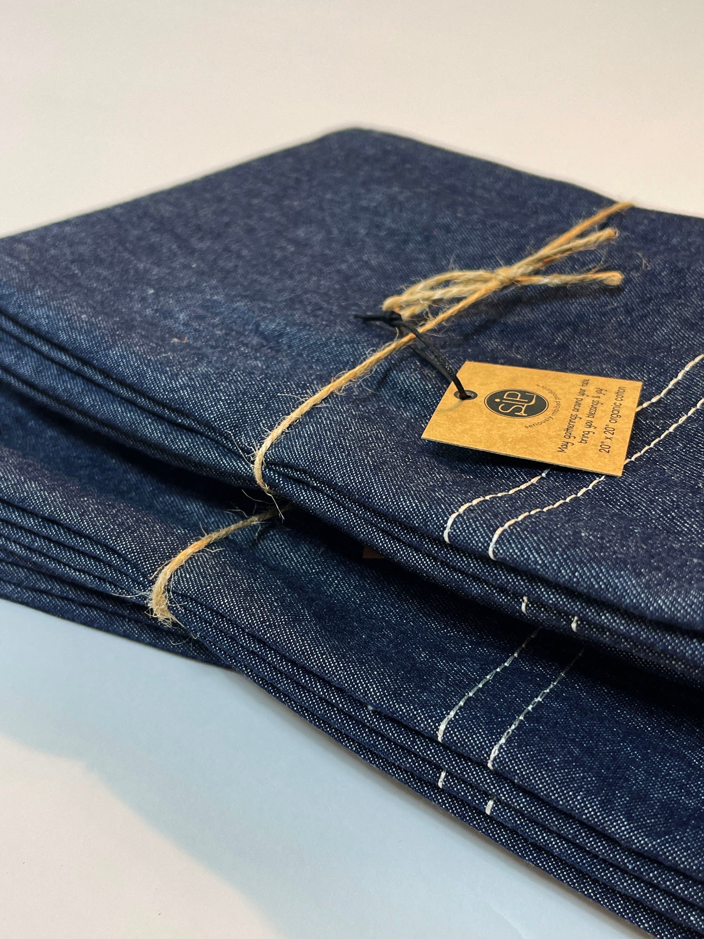 "Solstice" Napkin - Denim (Set of 2)