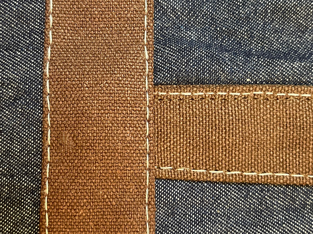 "Solstice" Denim Tote Bag