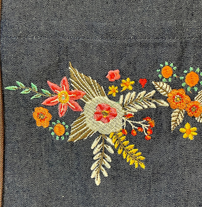 "Solstice" Denim Tote Bag