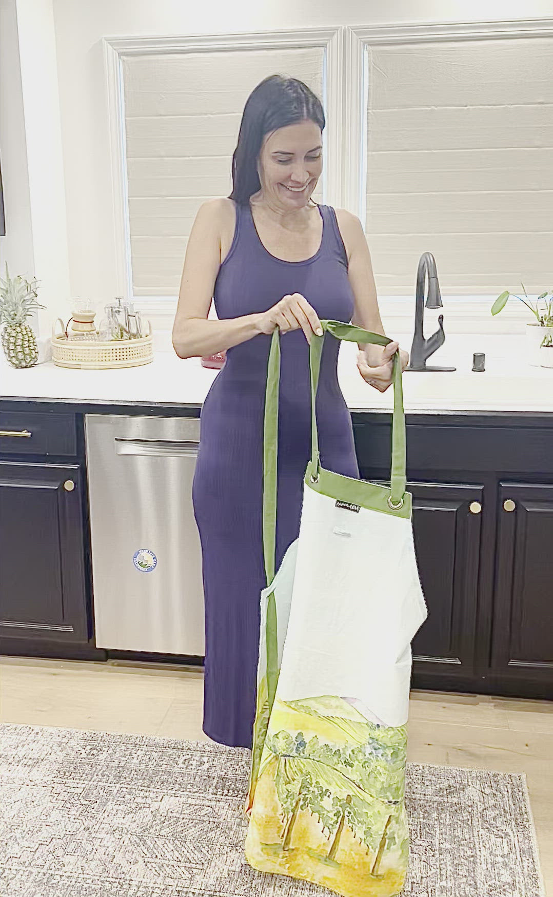 Load video: "Among the Vines" Apron