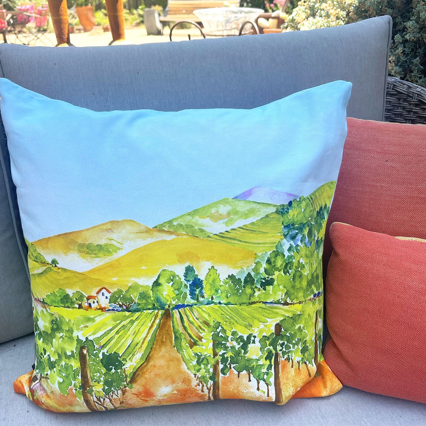 "Among the Vines" Pillow Cover