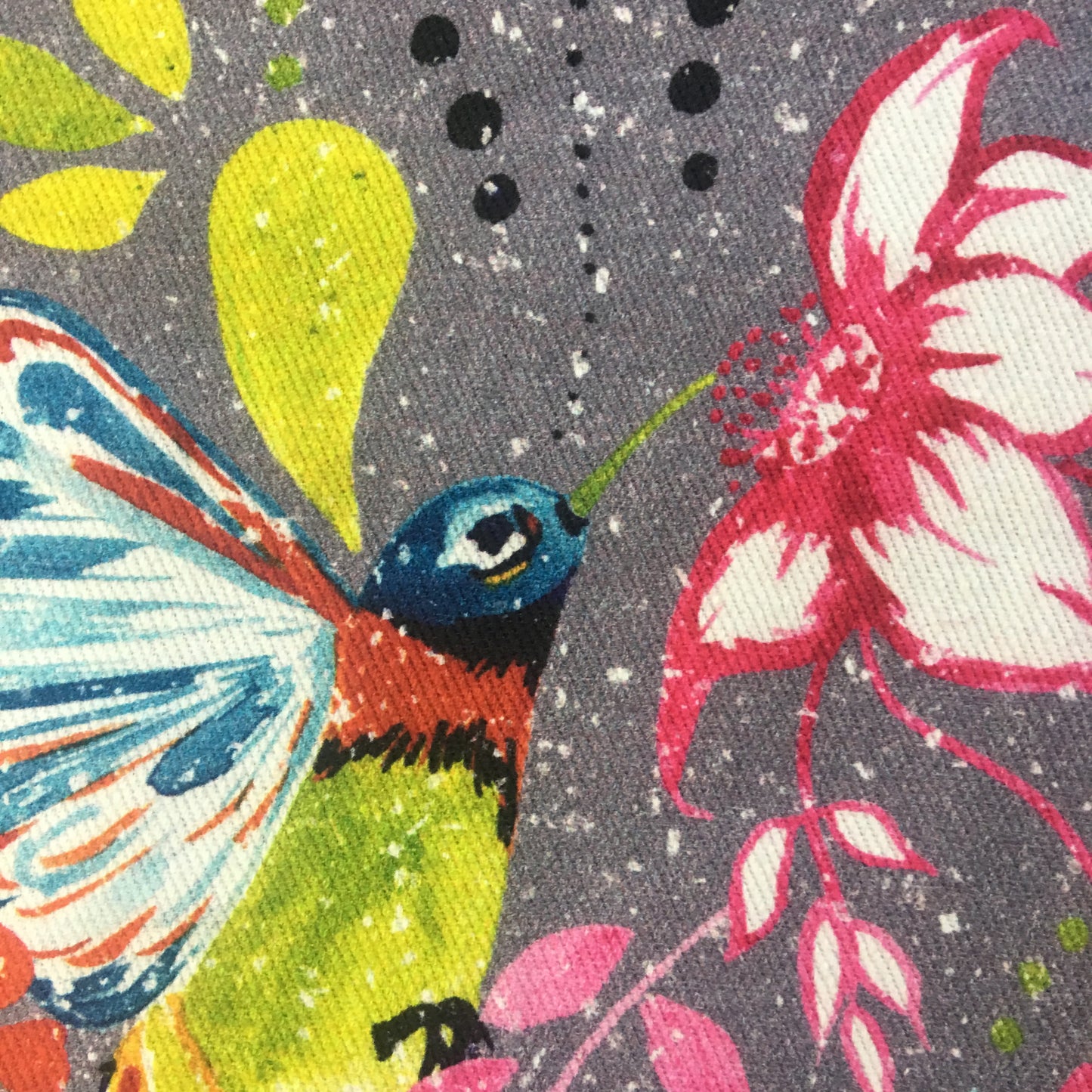 "Happy Hummingbird" Clutch Bag