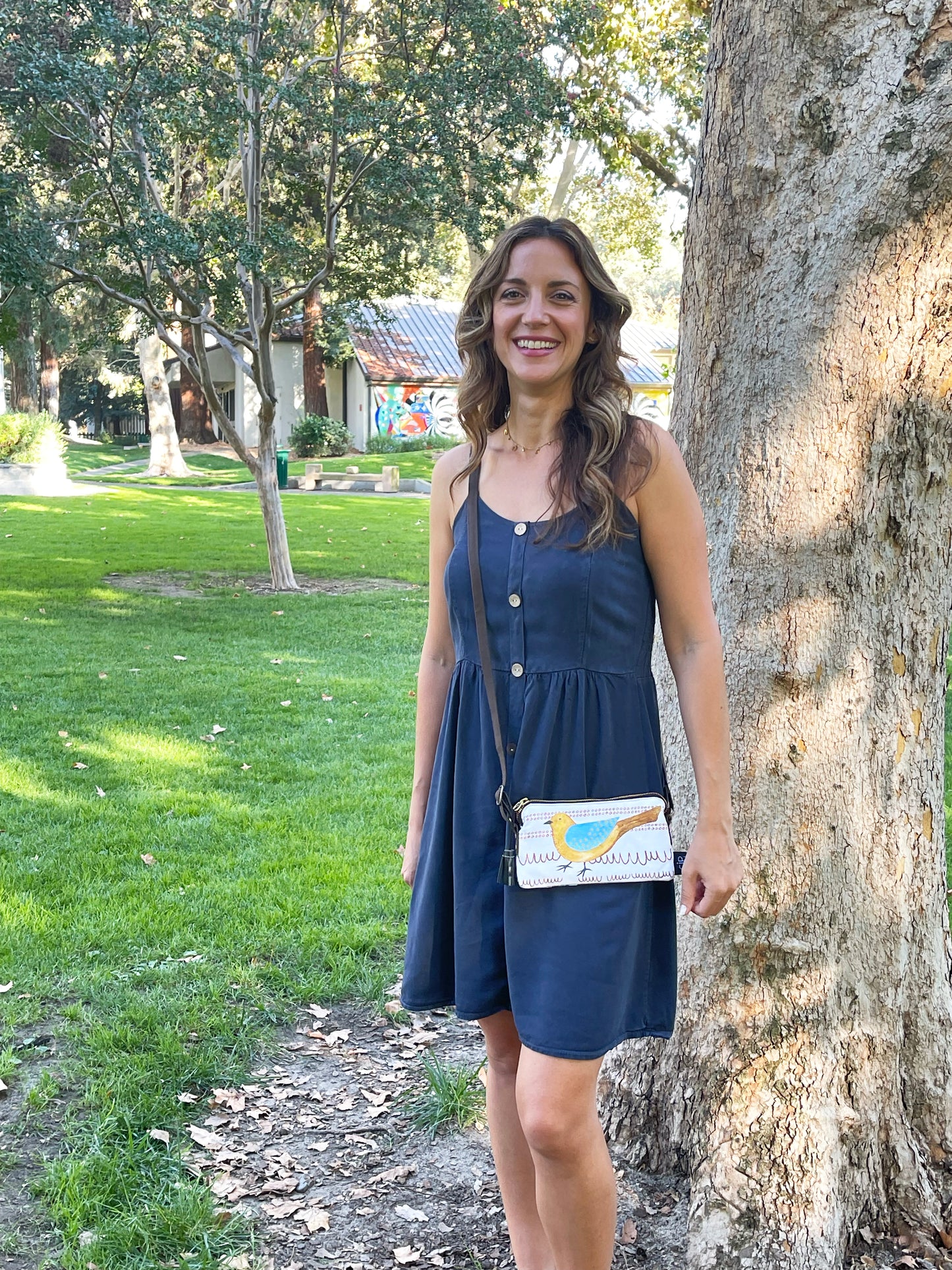 "Nature Awakes" Cross Body Clutch Bag
