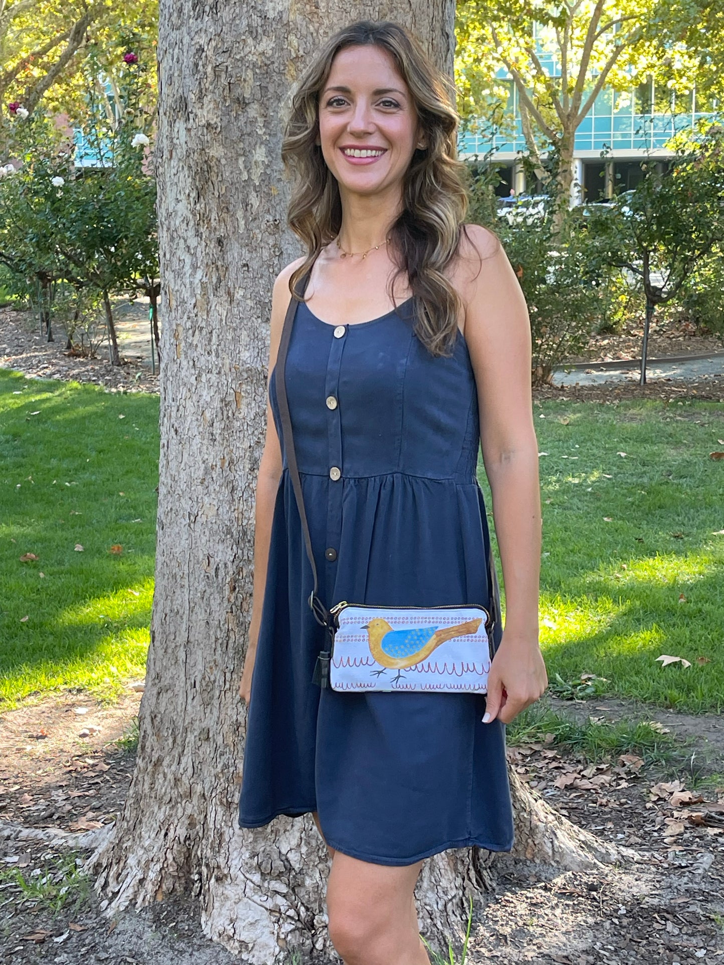 "Nature Awakes" Cross Body Clutch Bag