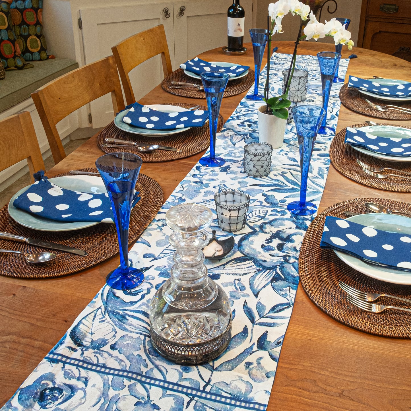 "Flourish" Table Runner