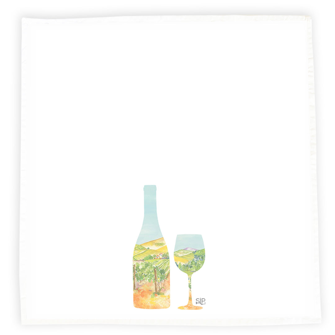 "Among The Vines" - Flour Sack Towel