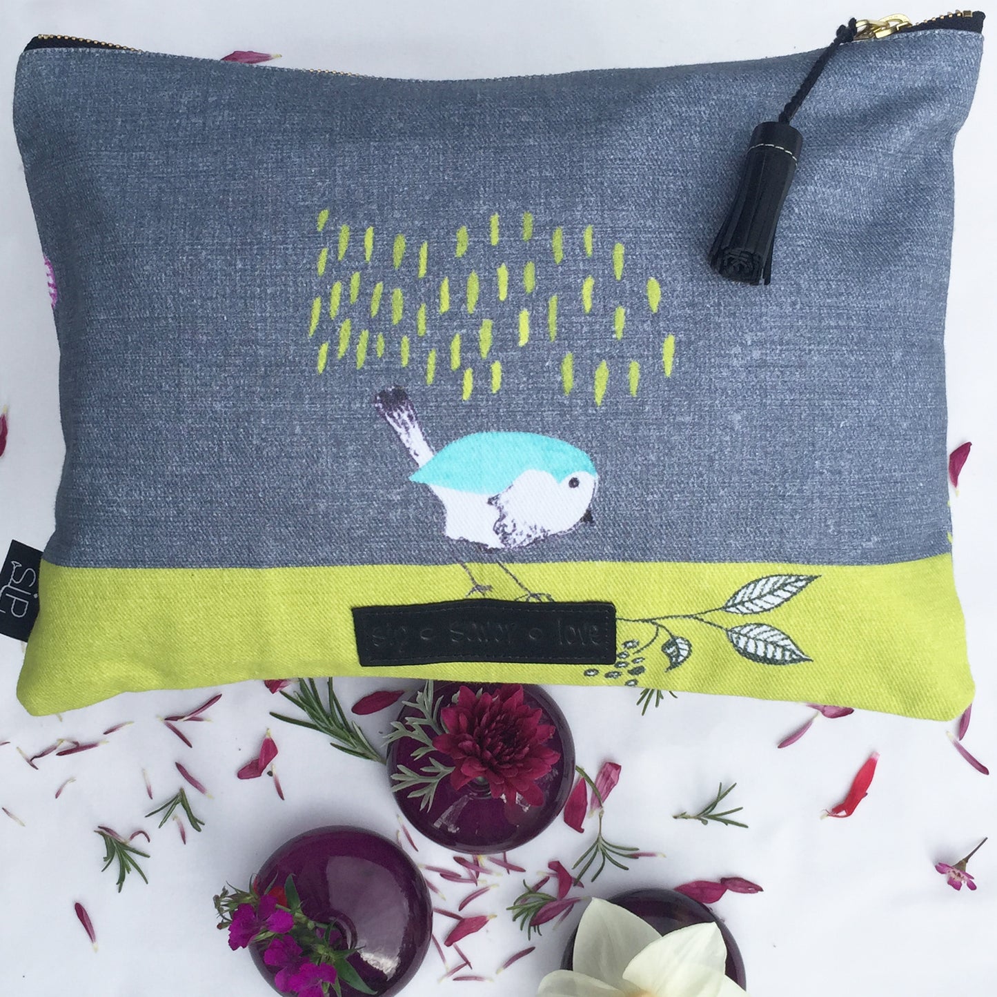 "Bird Dance" Clutch Bag