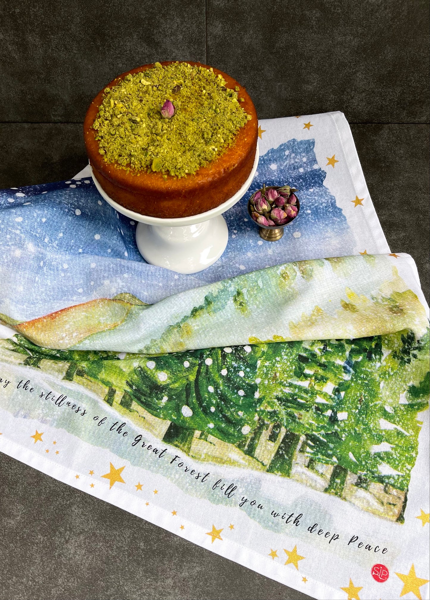 "Deep Peace" Kitchen Towel