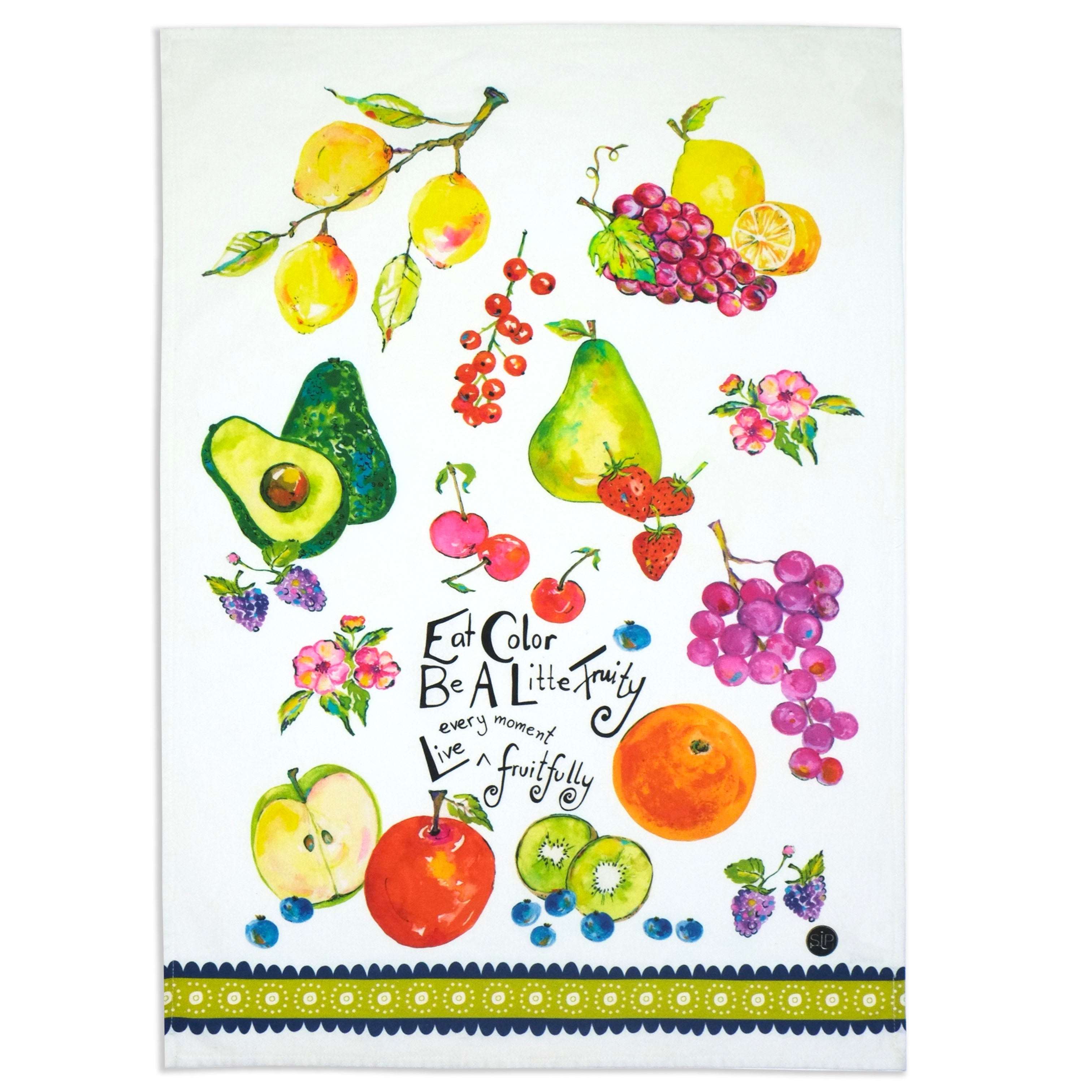 "Live Fruitfully" Kitchen Towel