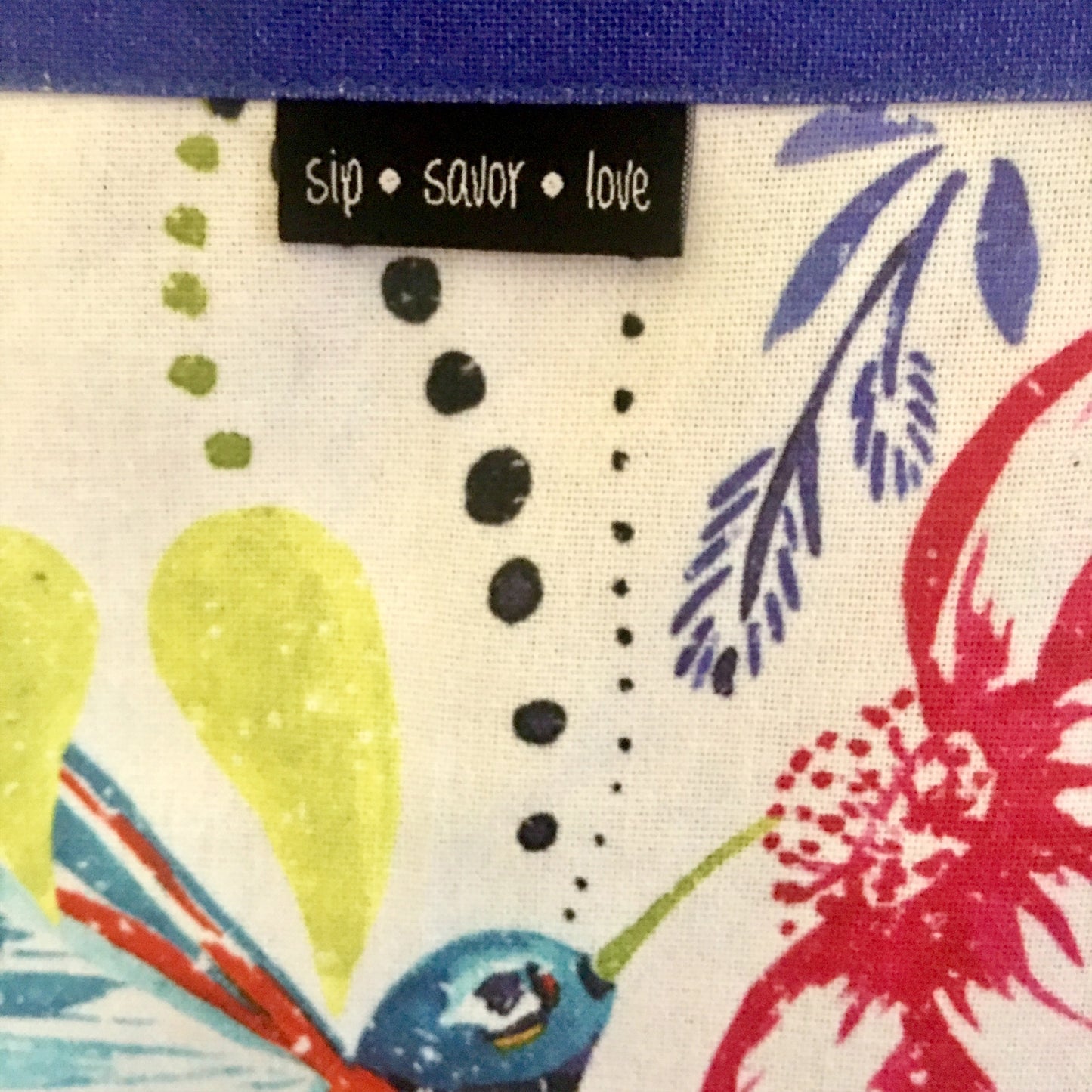 "Happy Hummingbird" Apron