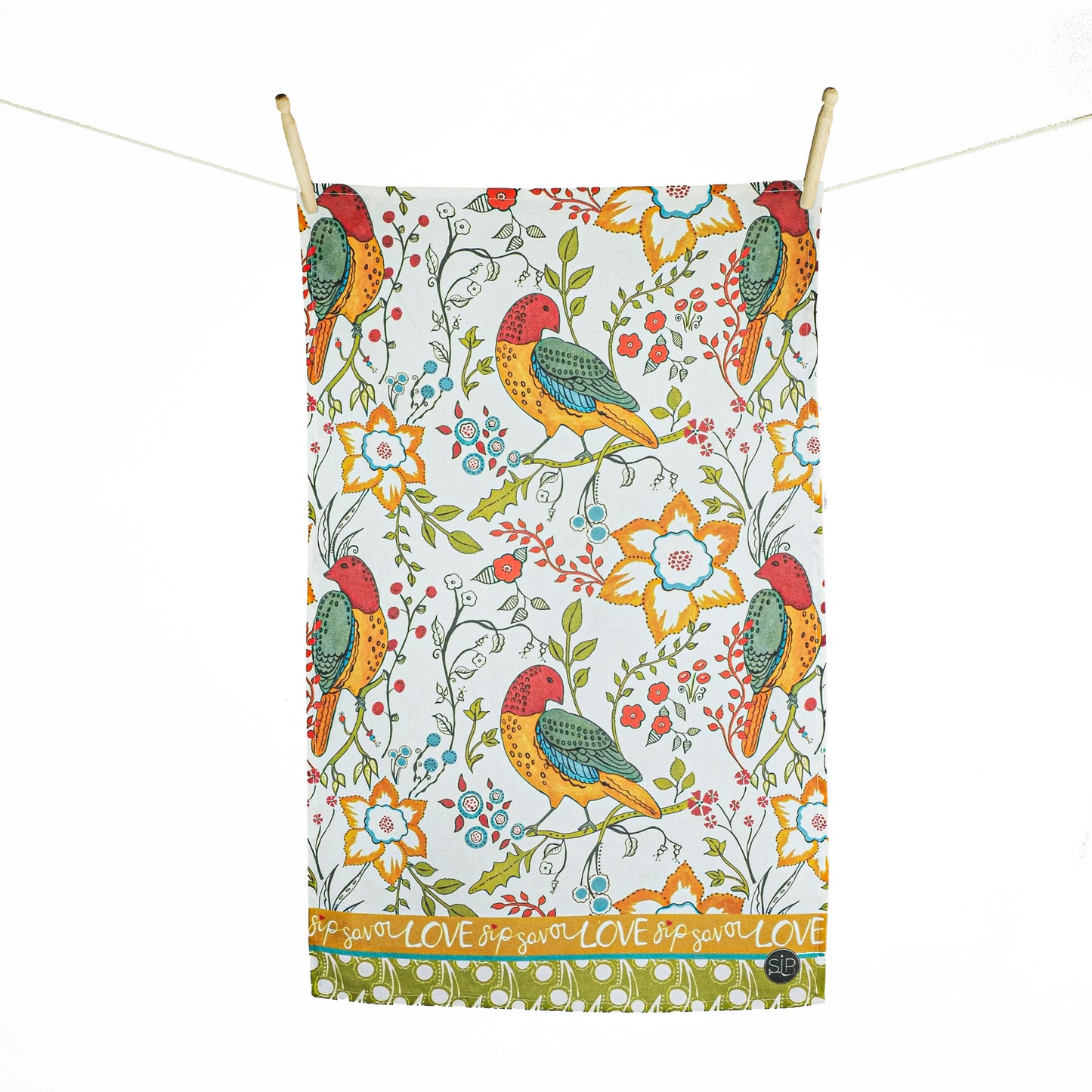 "Jungle Song" Kitchen Towel