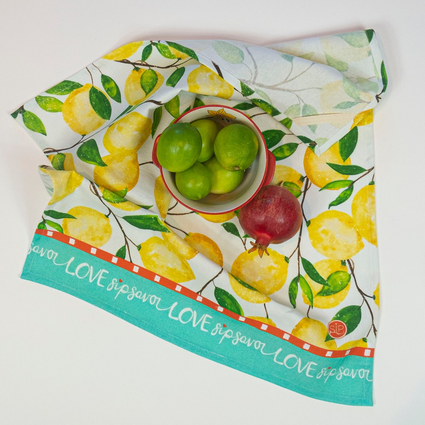 "Lemon Dance" Kitchen Towel