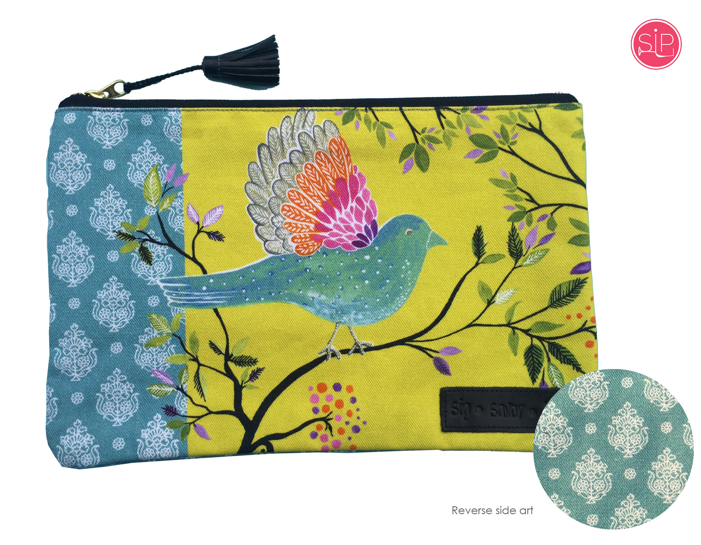 "Loving Life" Clutch Bag