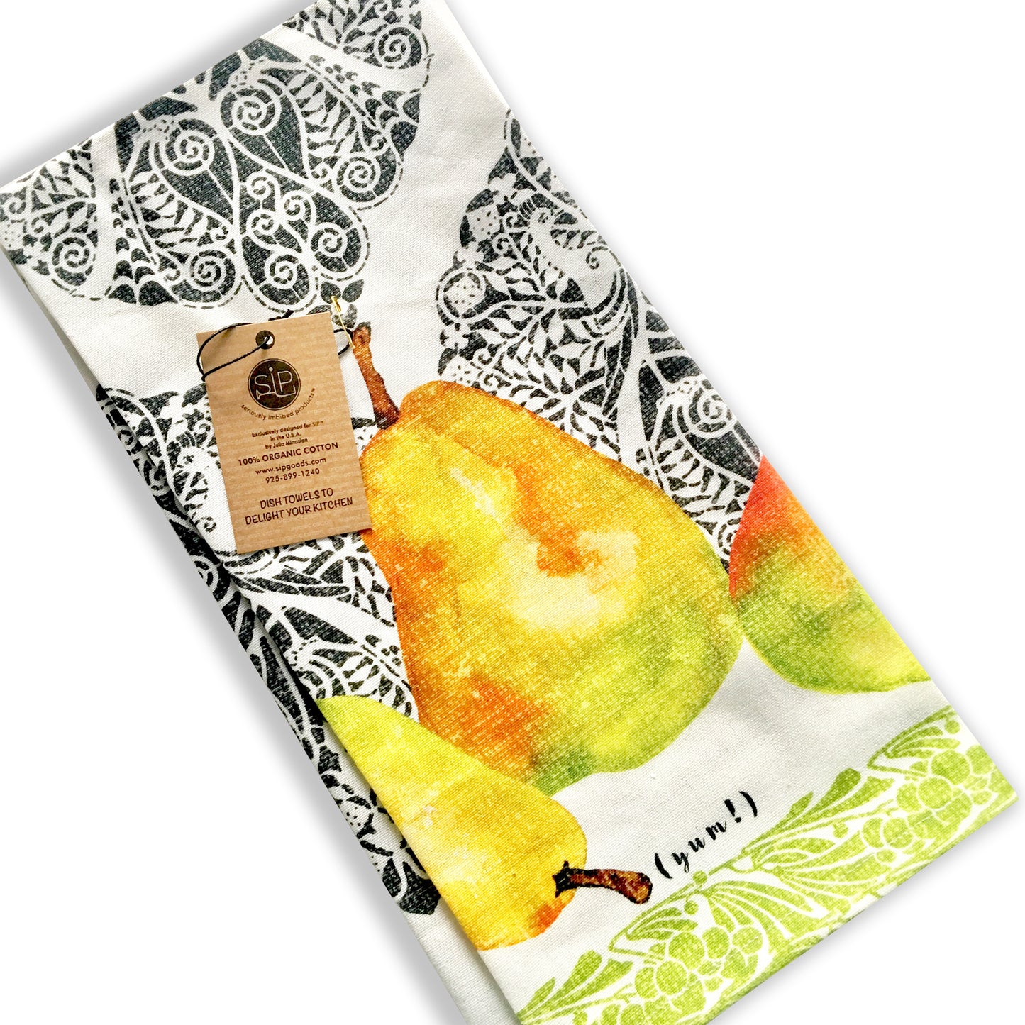 "Ode to Pears" Kitchen Towel