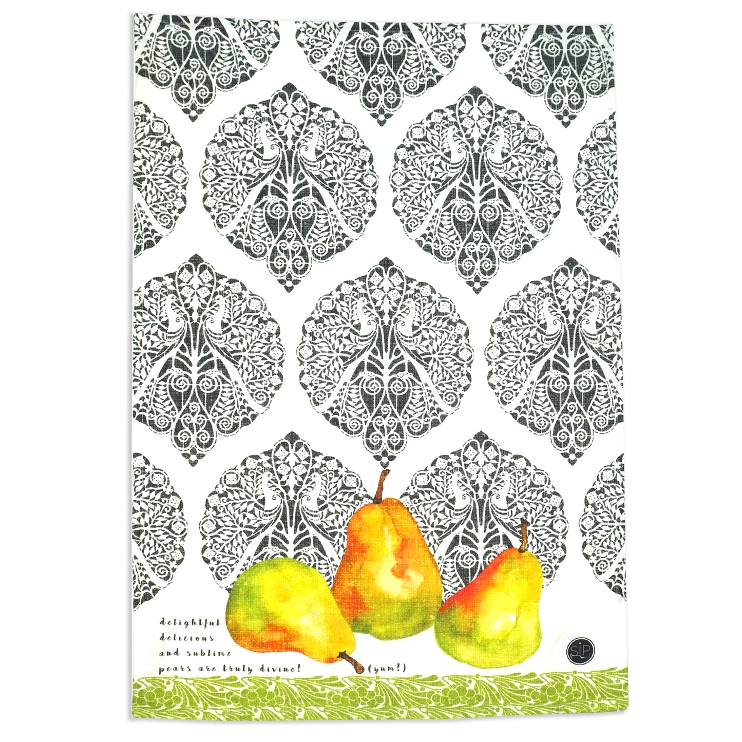 "Ode to Pears" Kitchen Towel