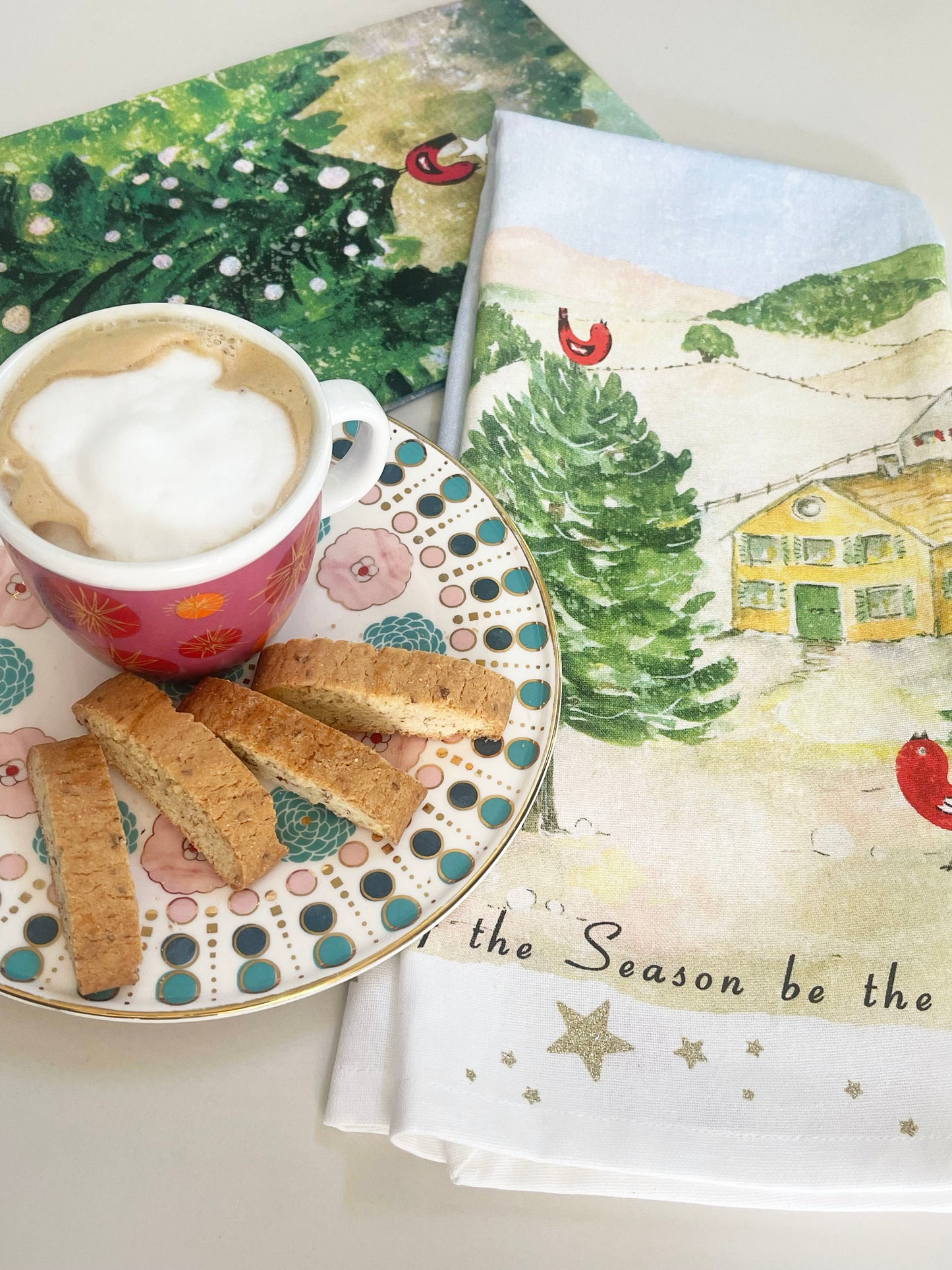 "The Light In Your Home" Kitchen Towel
