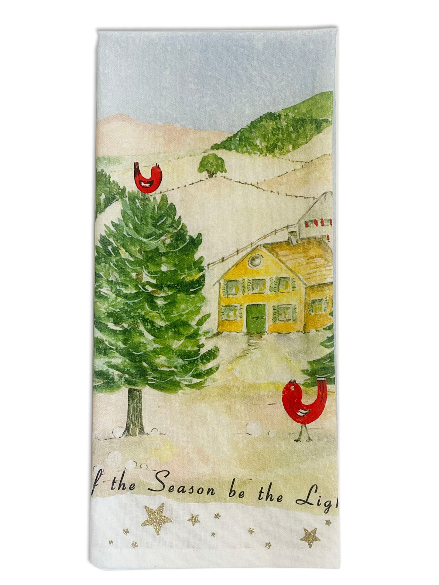 "The Light In Your Home" Kitchen Towel