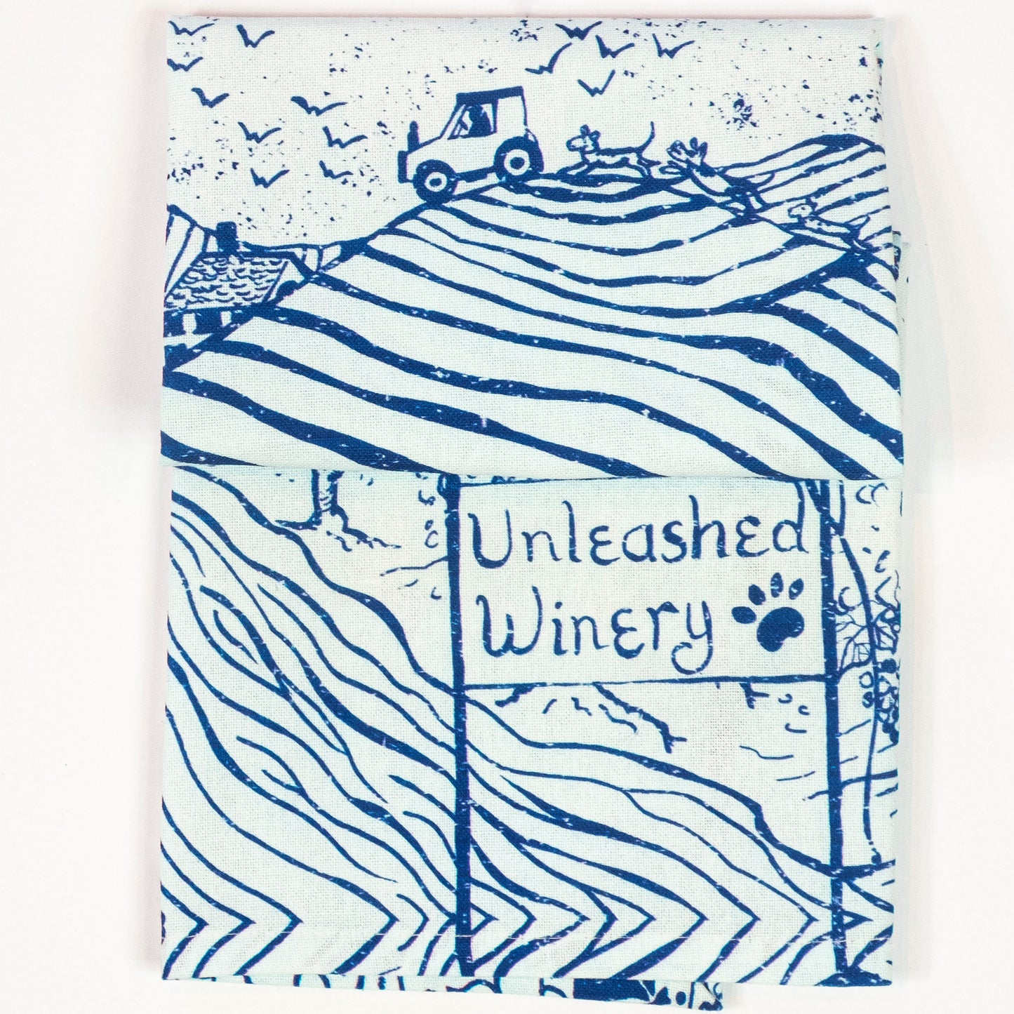 "Vineyard Dogs" Kitchen Towel