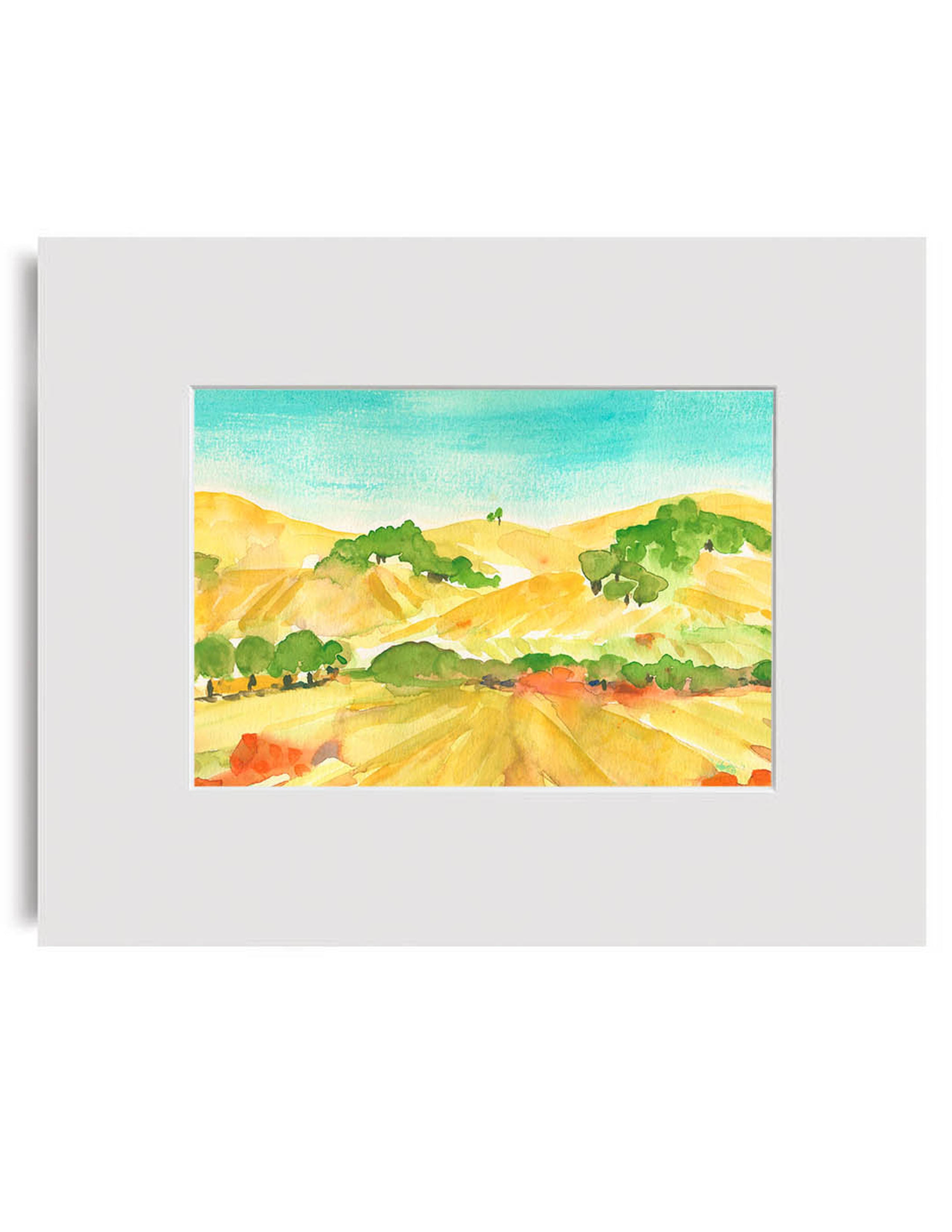 "Golden Hills" Giclée Print