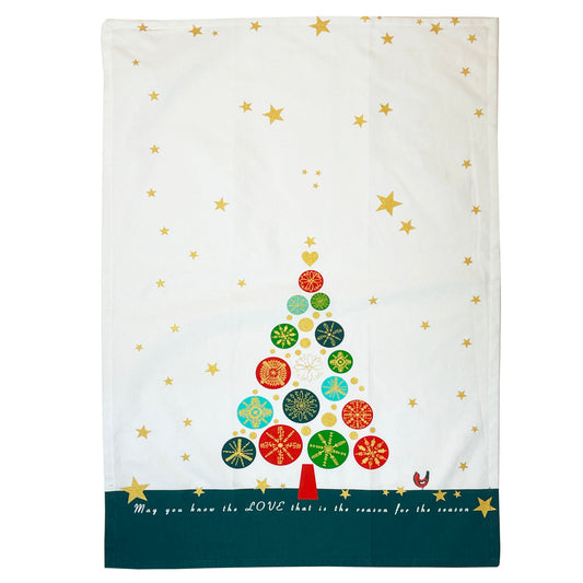 "Love Is The Reason For the Season" - Kitchen Towel