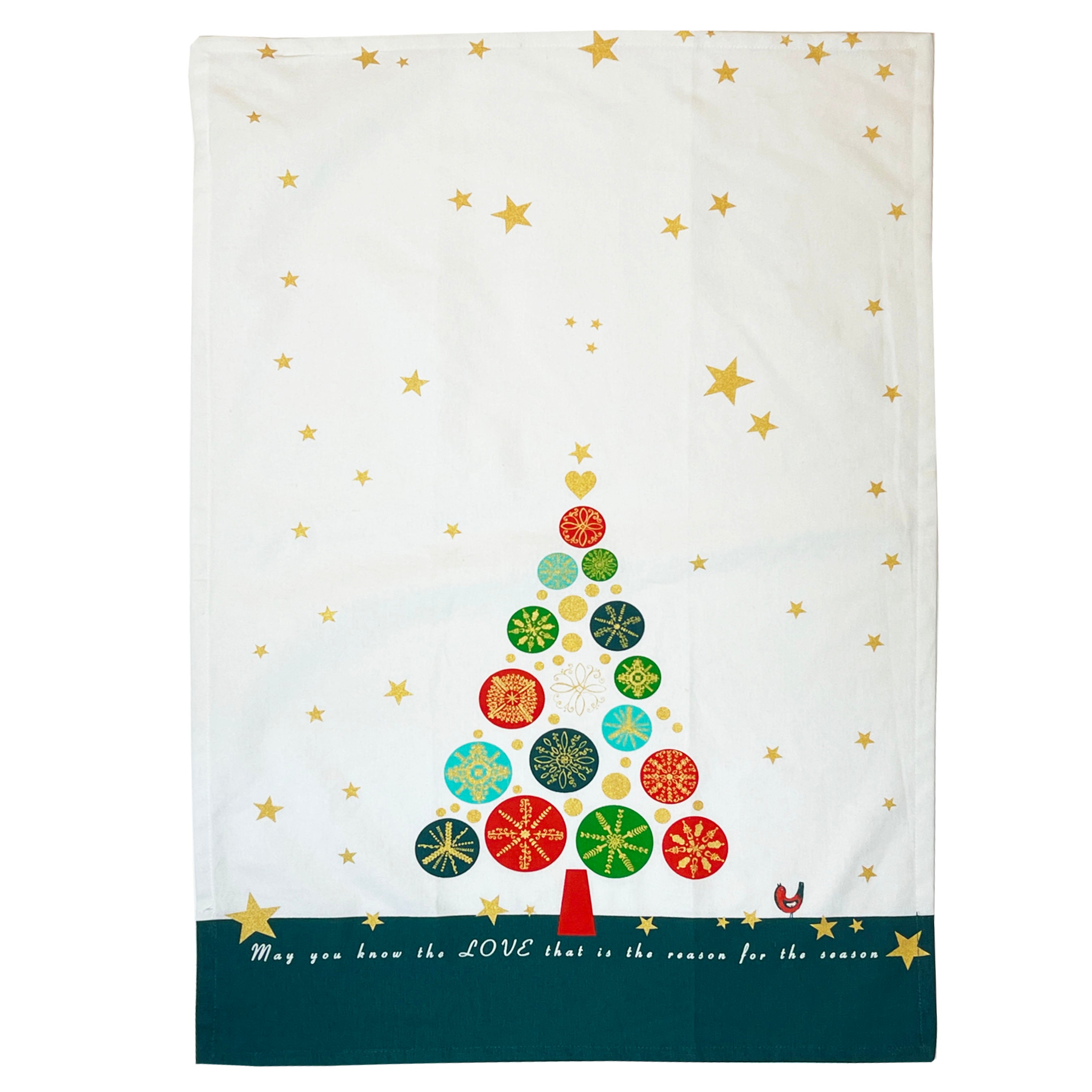 "Love Is The Reason For the Season" Kitchen Towel