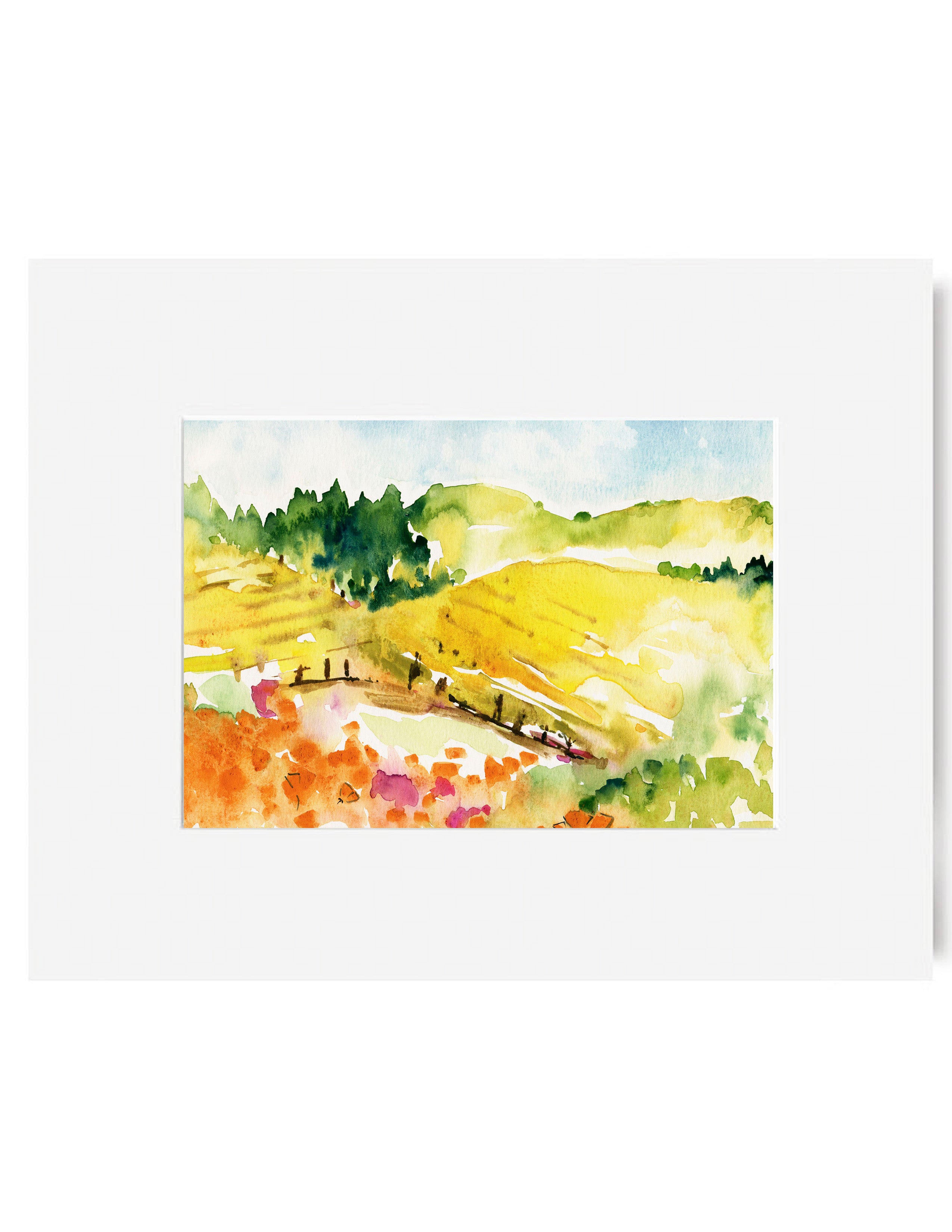 "Misty Morning" Giclée Print (Landscape)