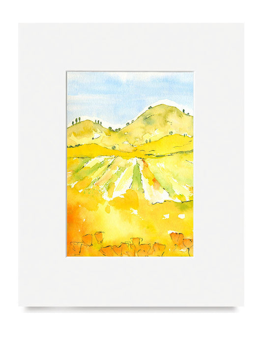 "Poppy Hills" Giclée Print