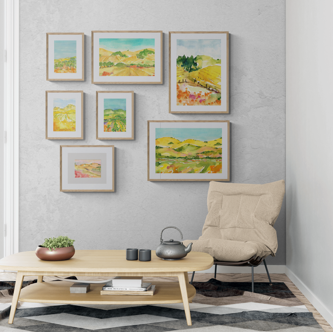 "Lavender Fields" Giclée Print