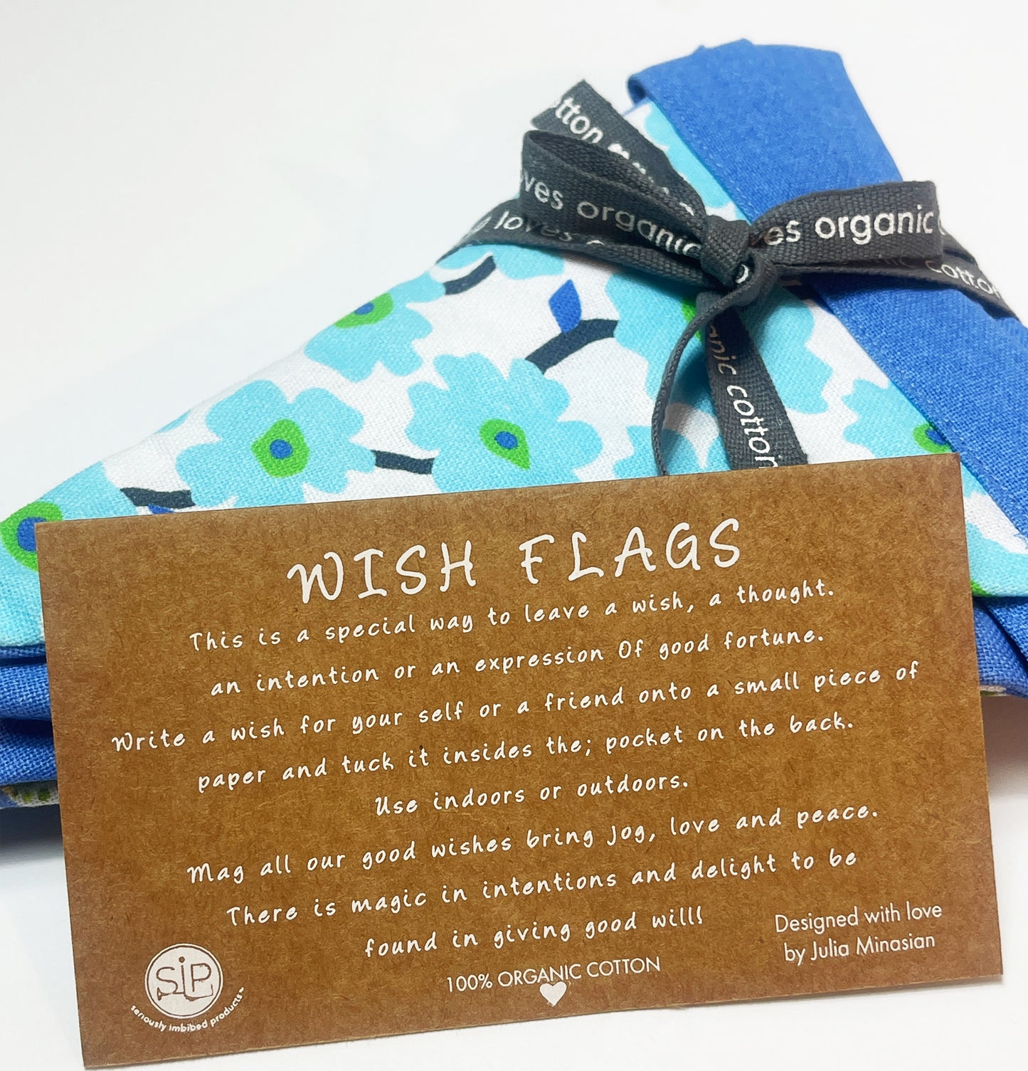 "Wish Flags" - Blue