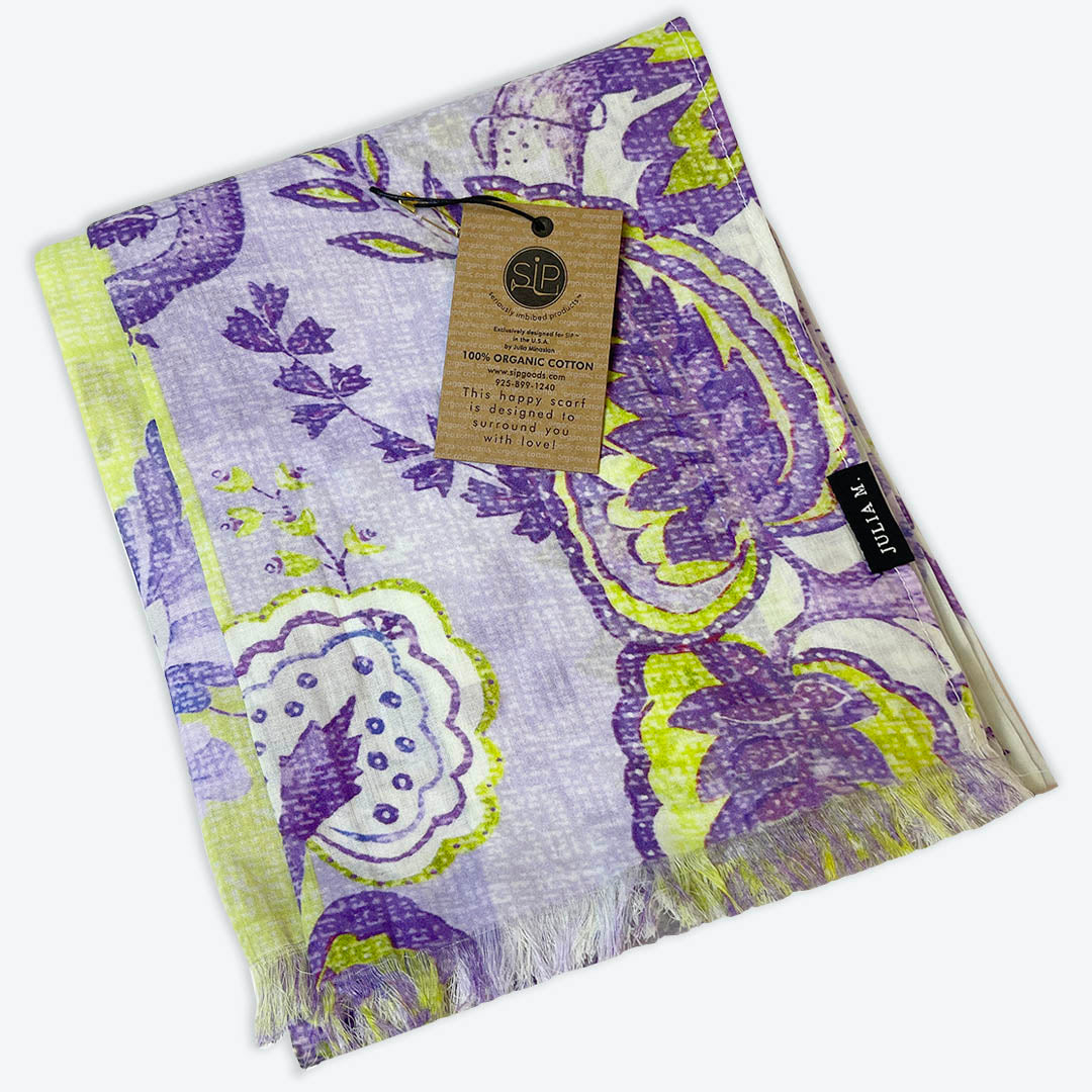 "Anima Mundi" Organic Cotton Scarf