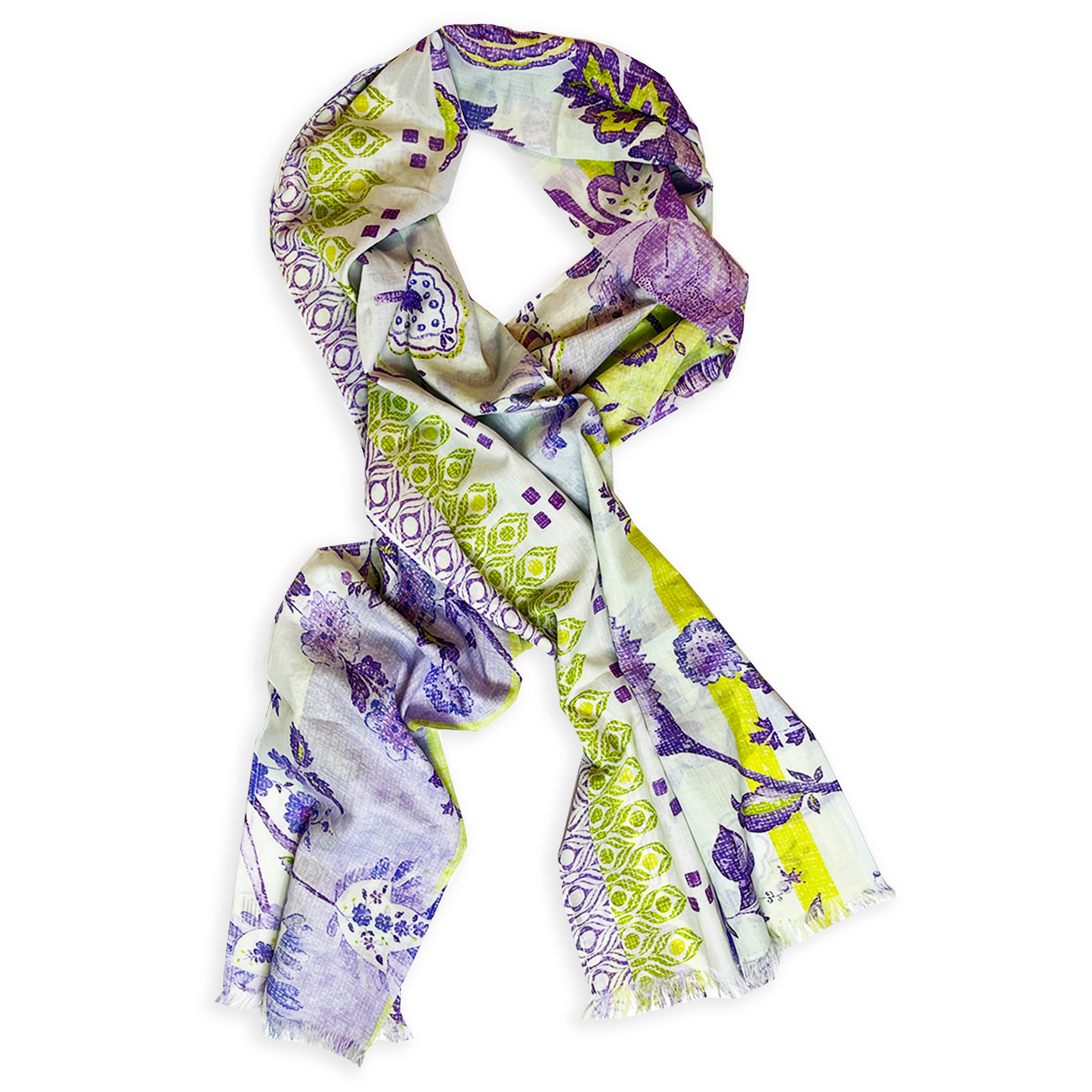 "Anima Mundi" Organic Cotton Scarf