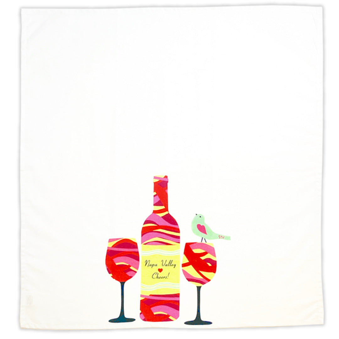 "Cheers" - Flour Sack Towel