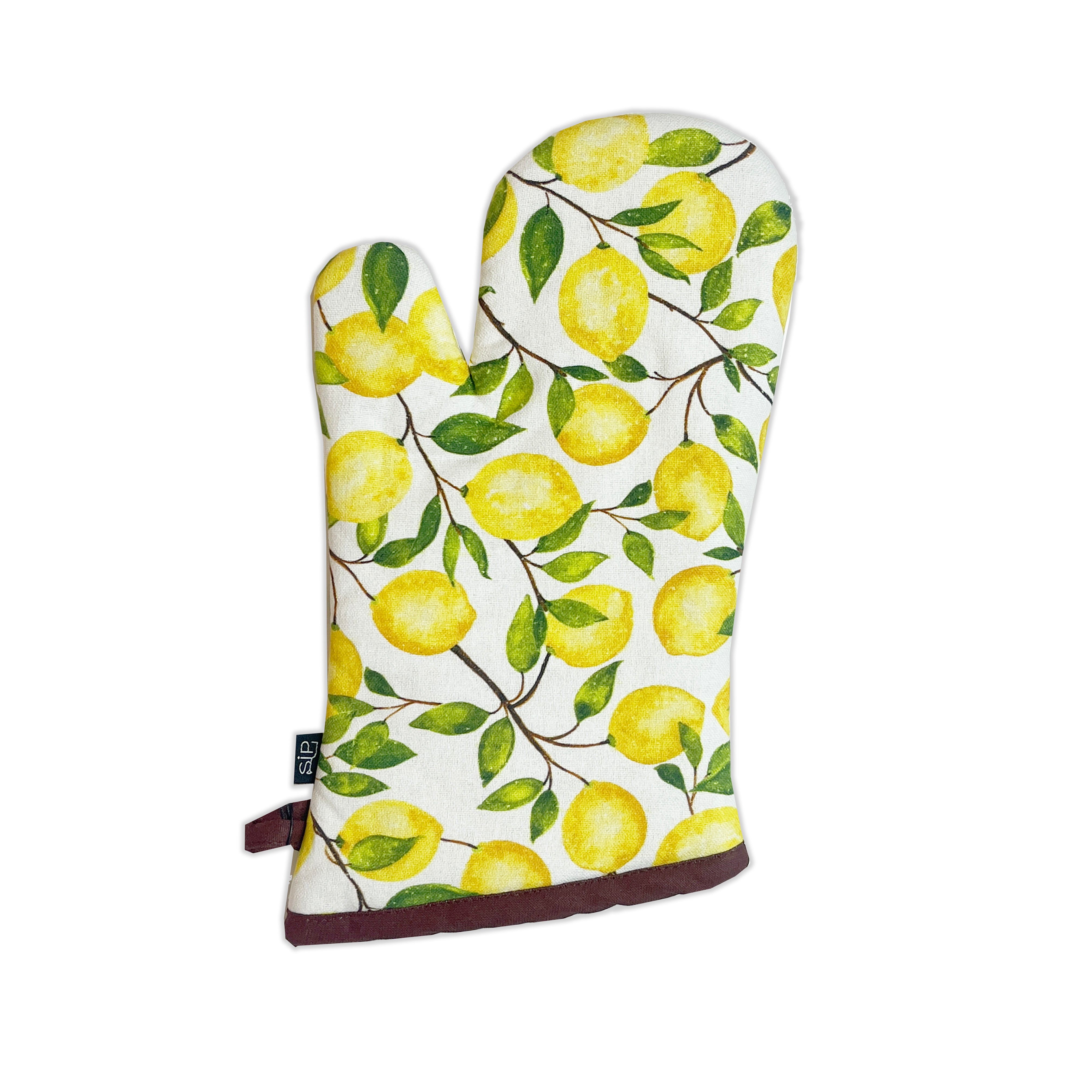 "Lemon Dance" Oven Mitt