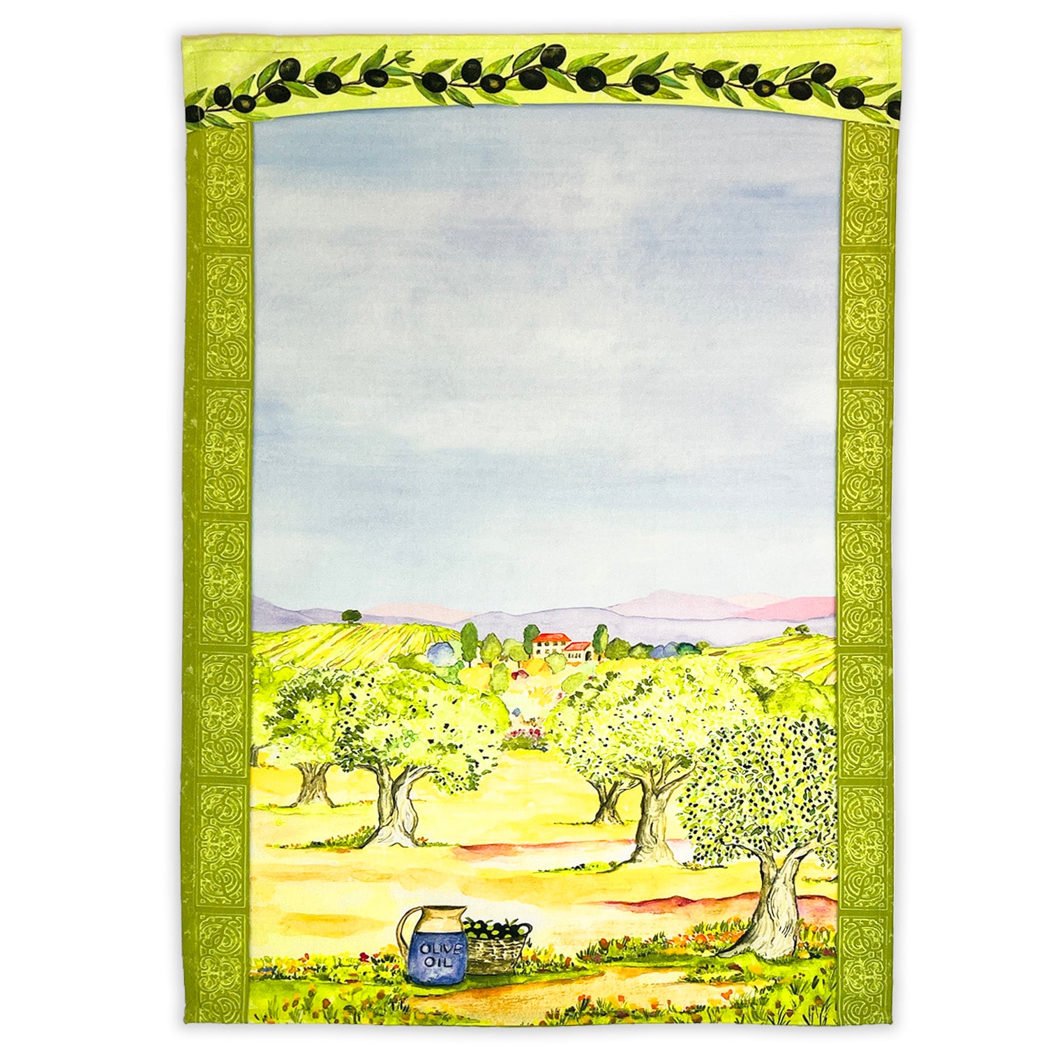 "Olive Trees" Kitchen Towel
