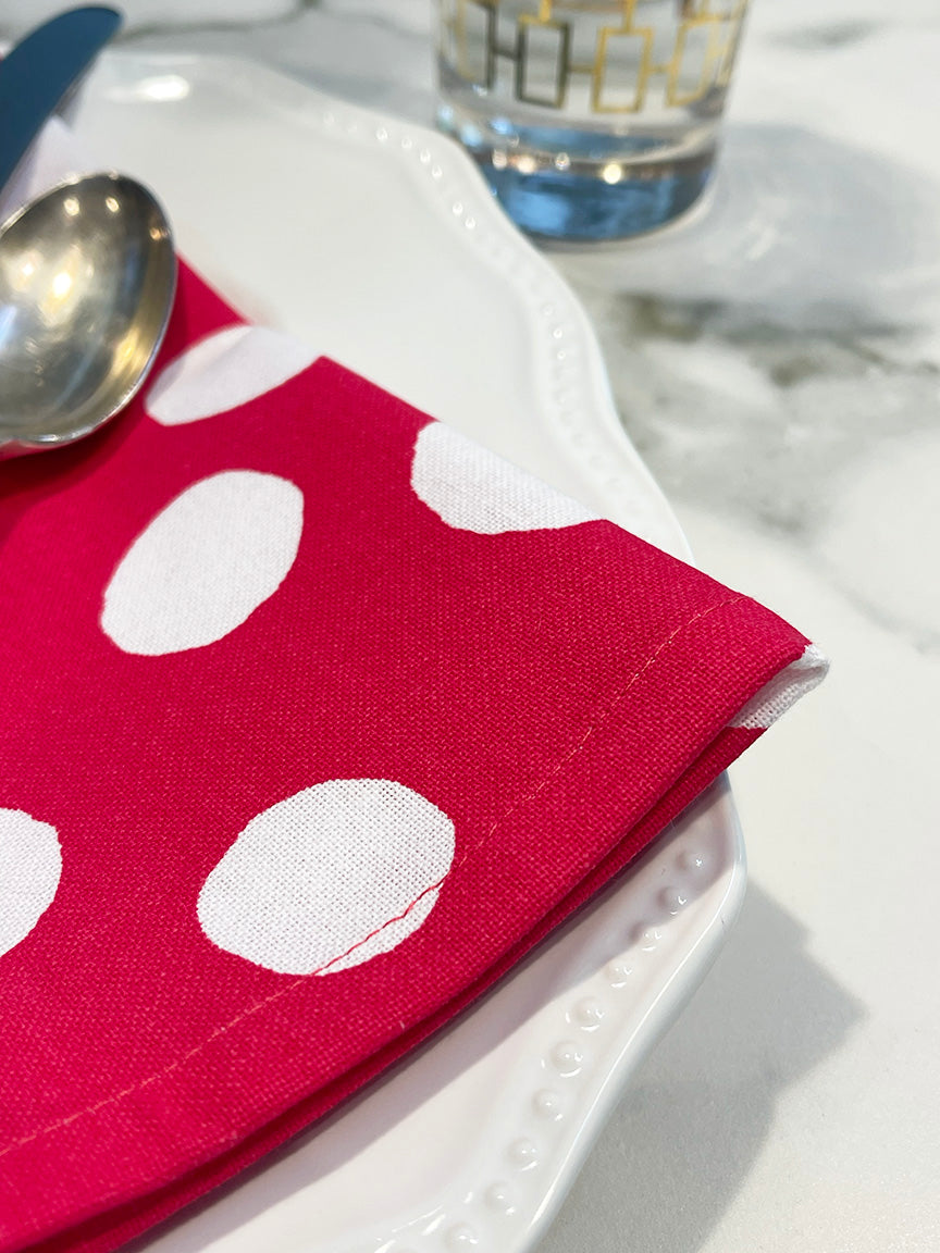 "Raspberry" Napkin