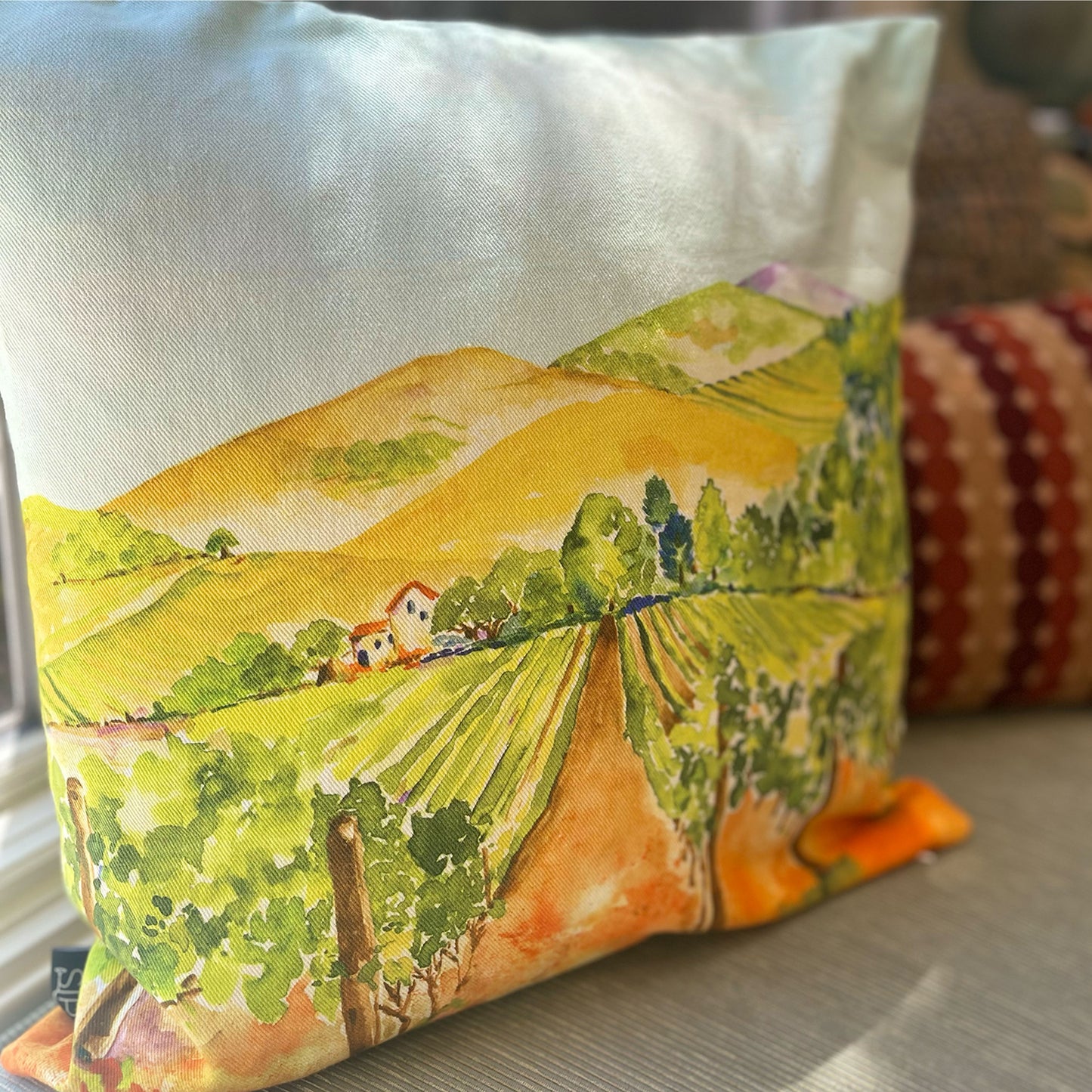 "Among the Vines" Pillow Cover