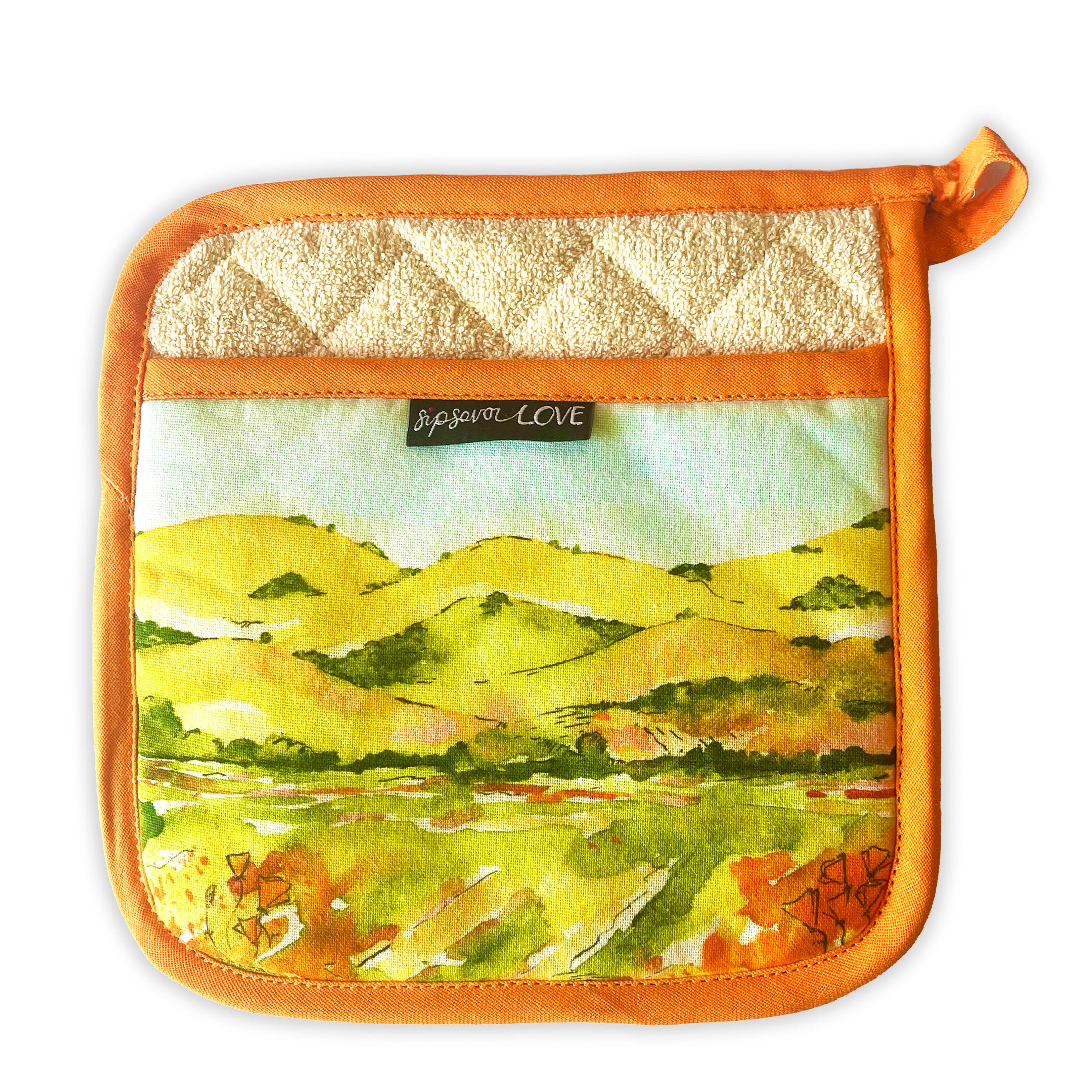 "California Hills" Pot Holder