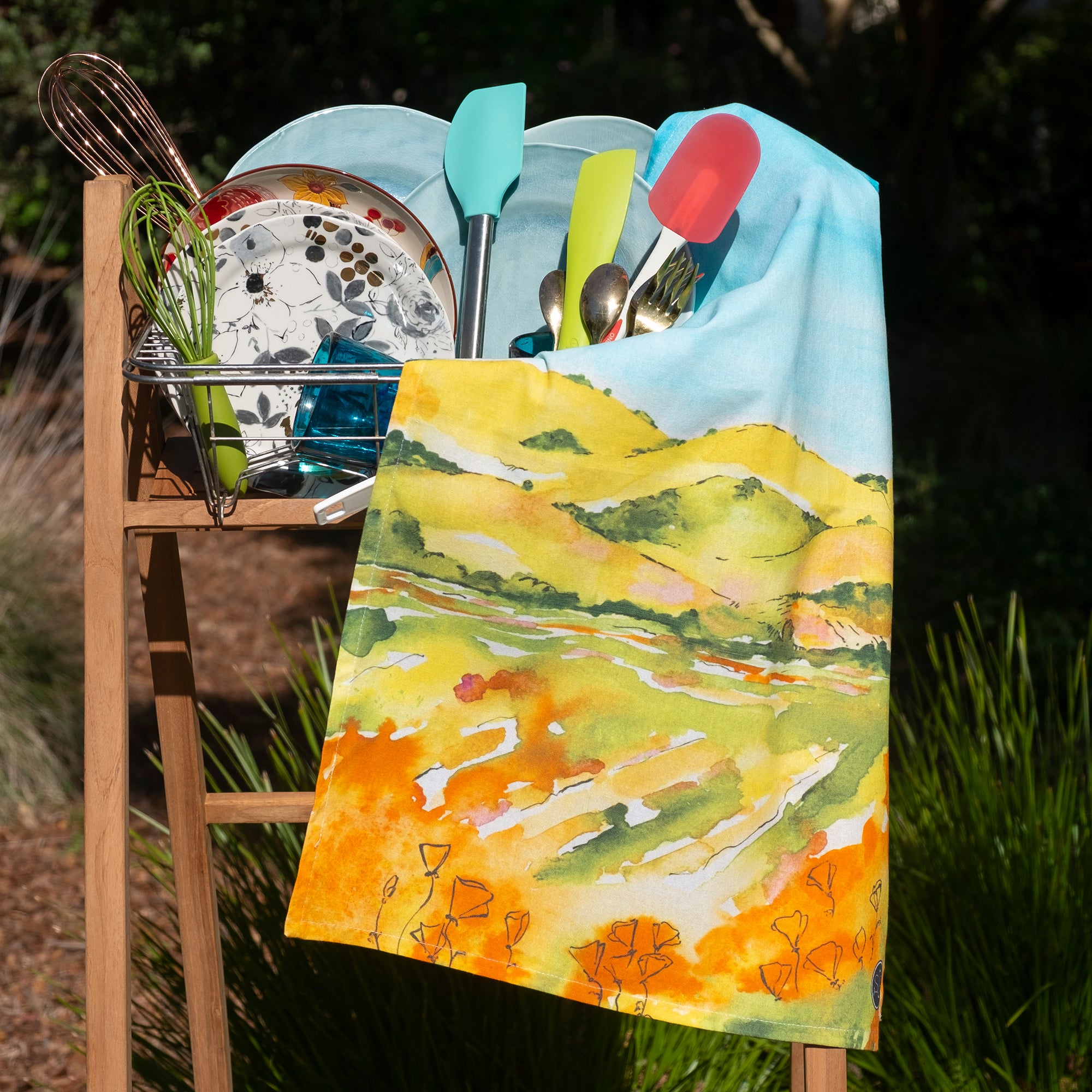 "California Hills" Kitchen Towel