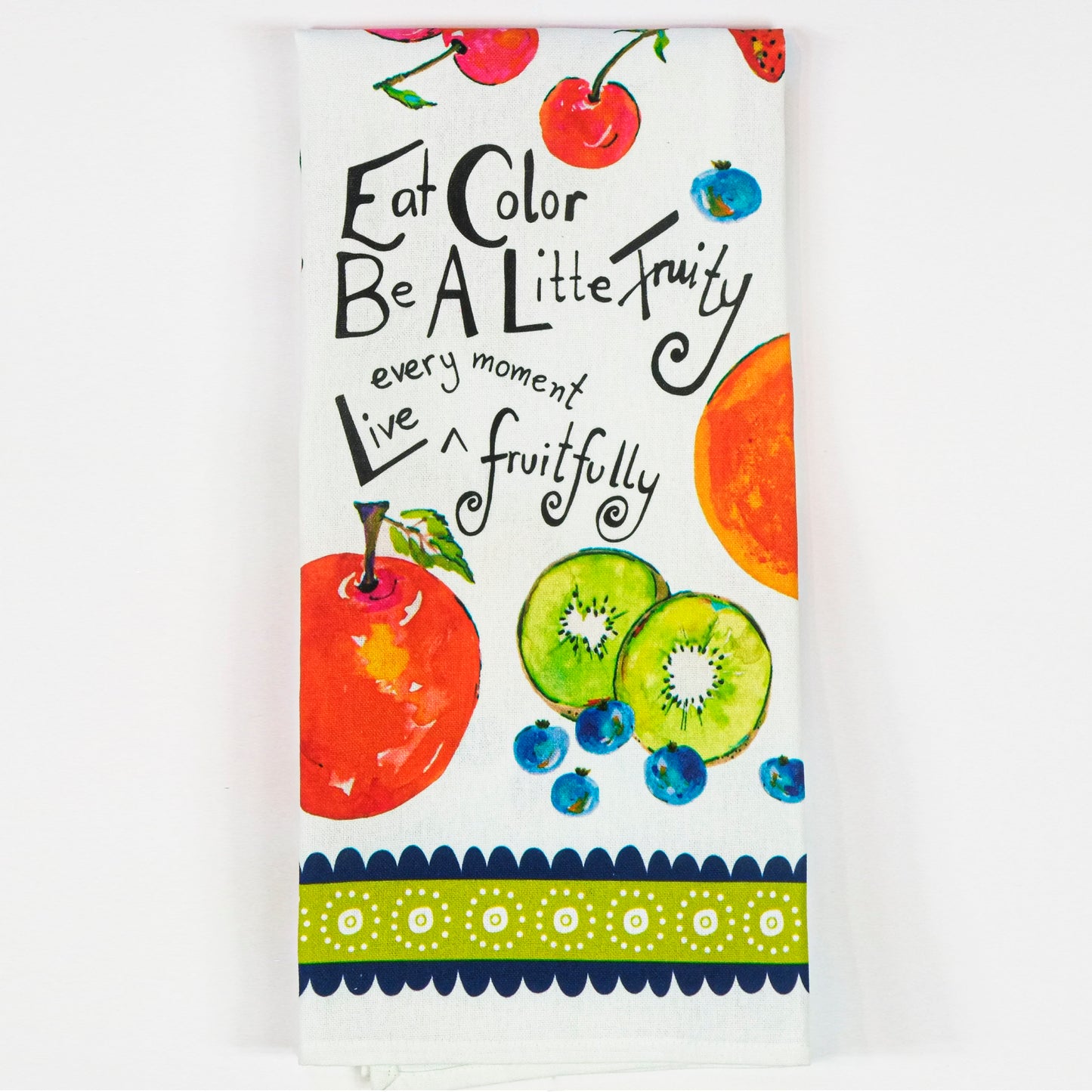 "Live Fruitfully" Kitchen Towel