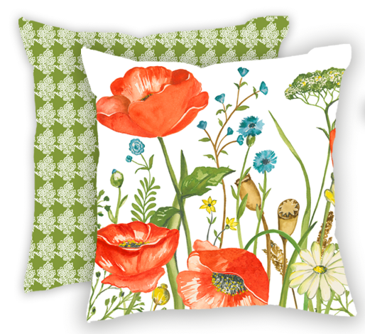 "Nature's Dance" Pillow Cover