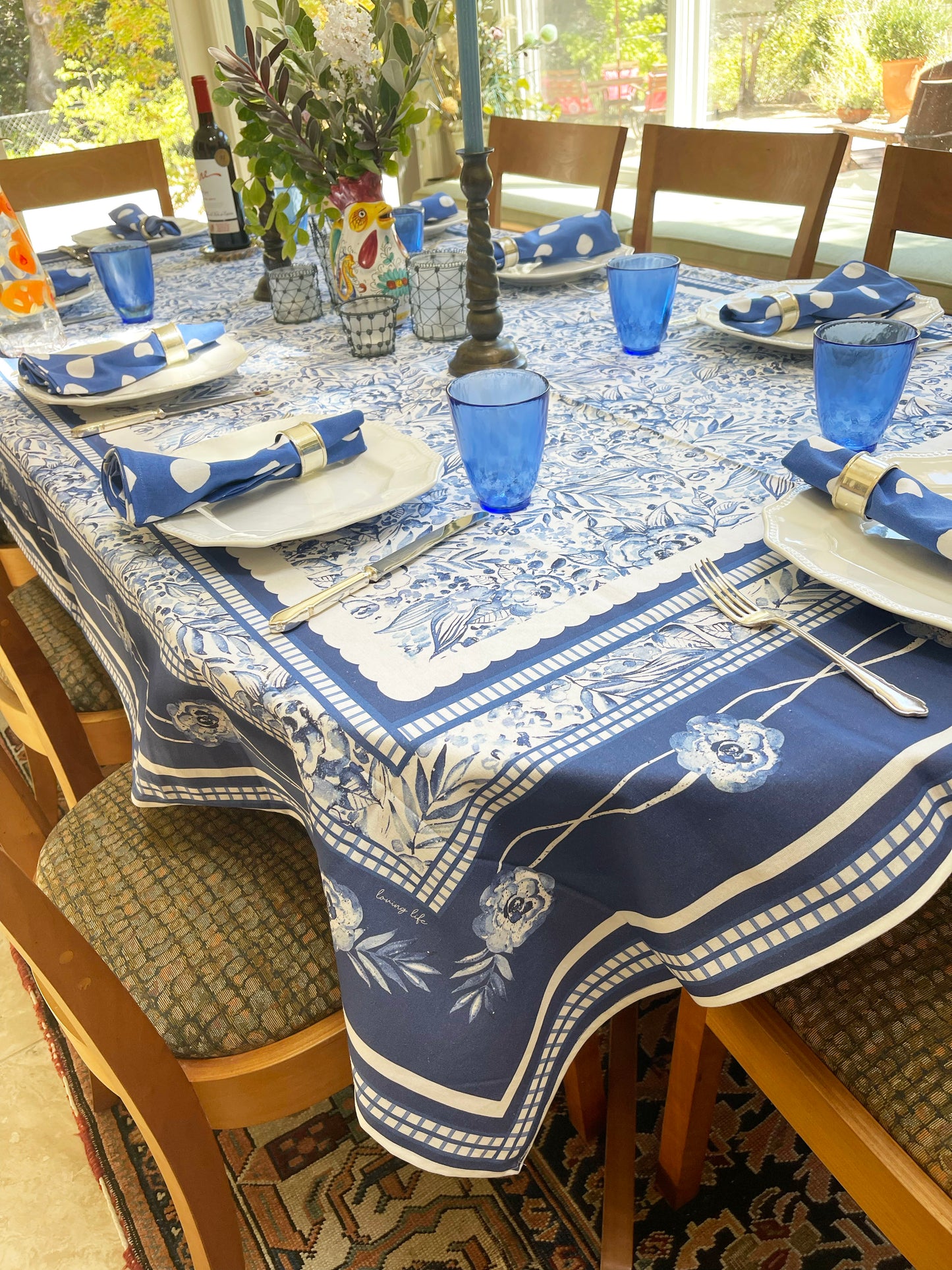 "Flourish" Tablecloth